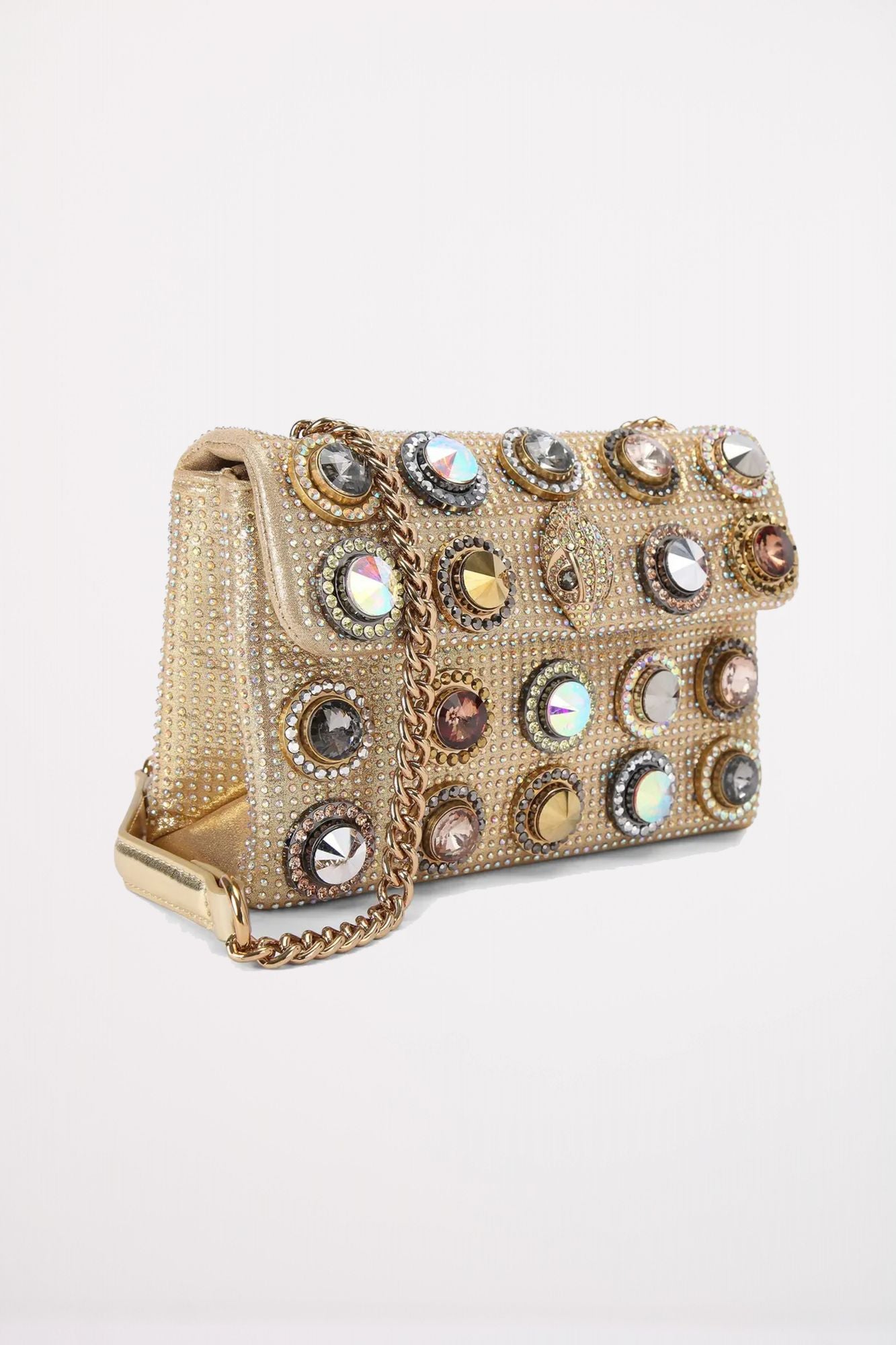 KURT GEIGER LONDON MS KENSINGTON OCTAVIA en color ORO (3)