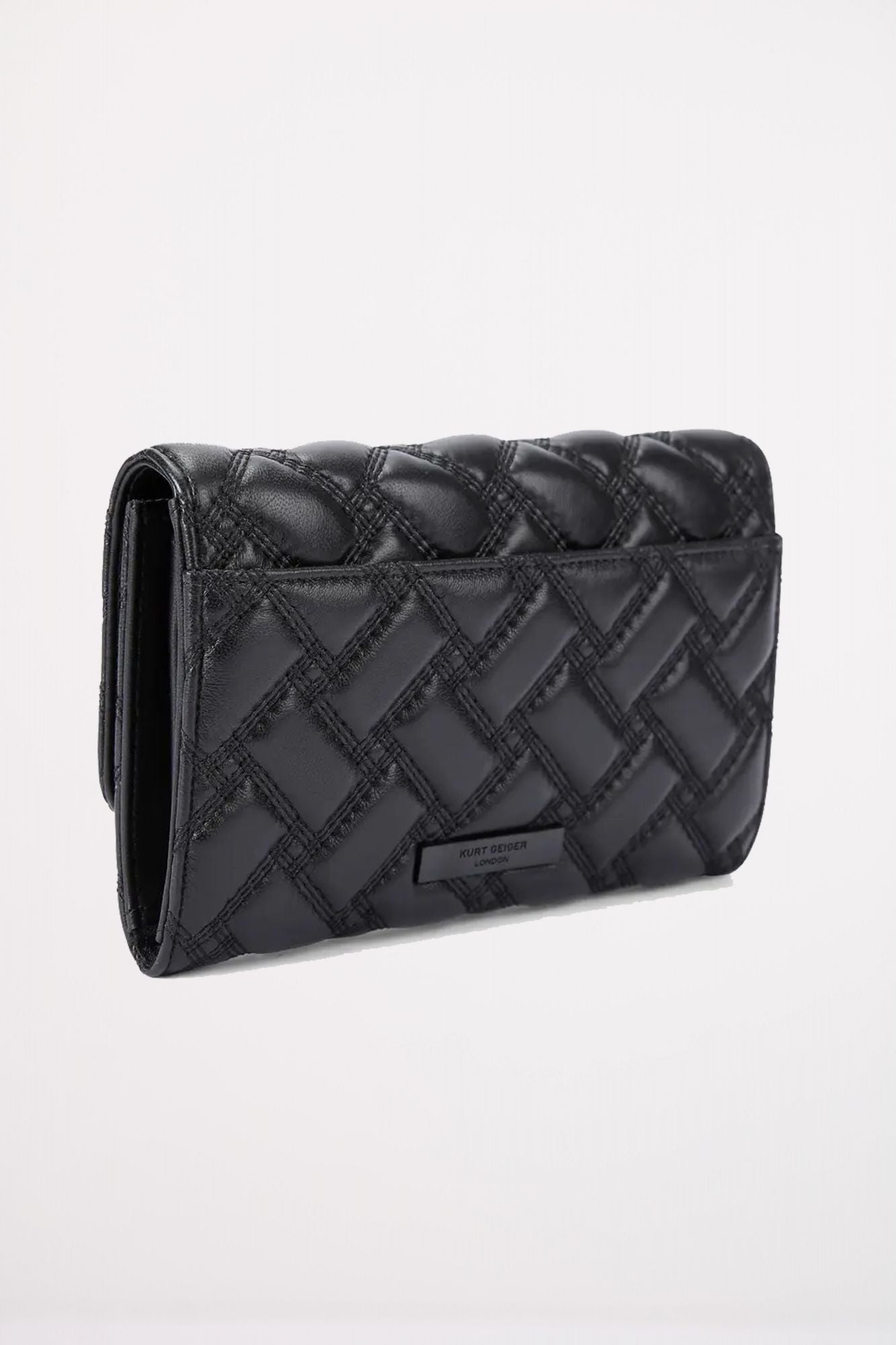 KURT GEIGER LONDON KENSINGTON SHAIN WALLET en color NEGRO (3)