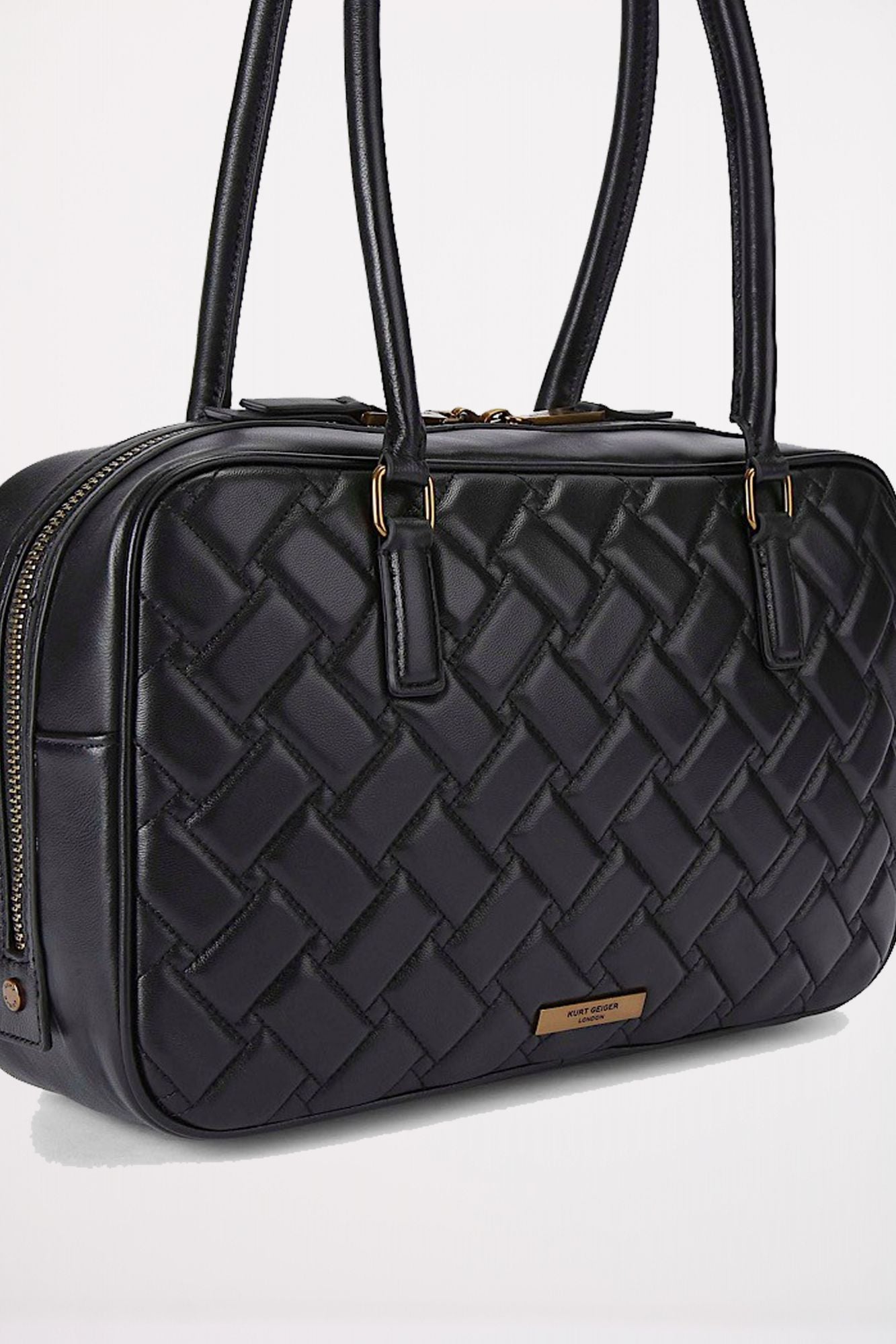 KURT GEIGER LONDON IG KENSINGTON DUFFLE BA en color NEGRO (3)