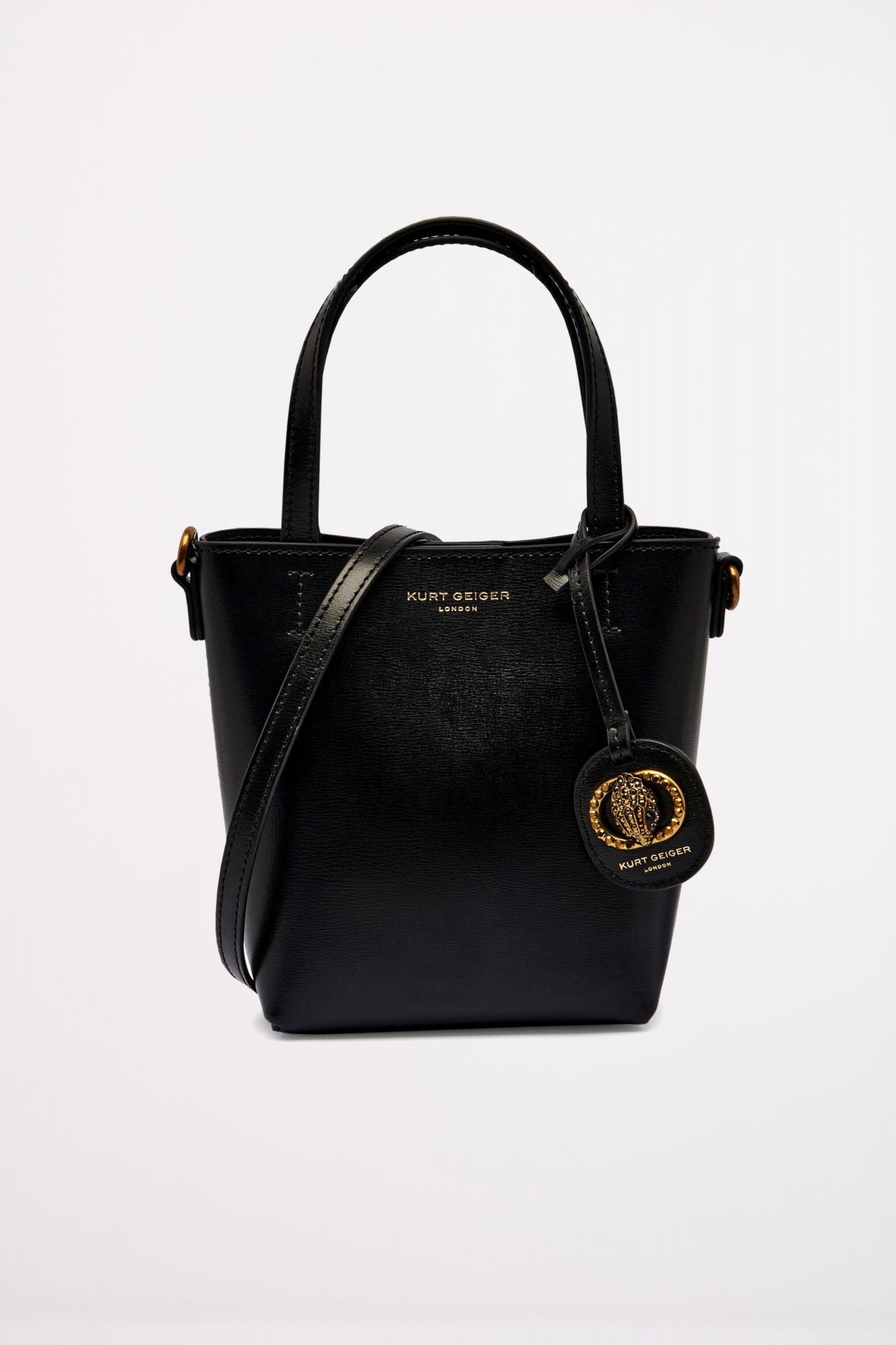 KURT GEIGER LONDON  CHELSEA SM SHOPPER BAG  en color NEGRO (1)