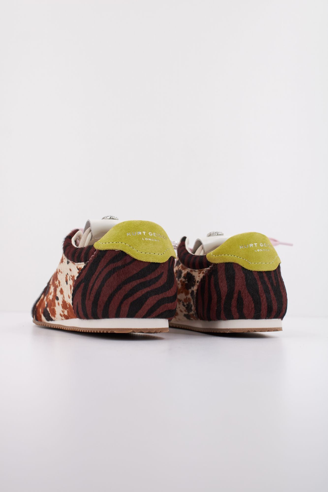 KURT GEIGER LONDON  ISLINGTON SNEAKER  en color ANIMAL PRINT (4)