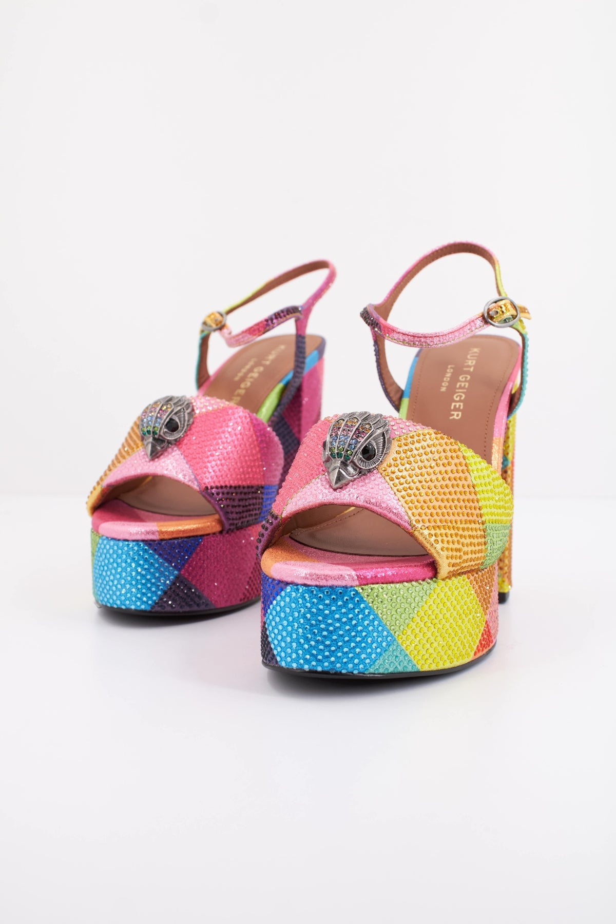 KURT GEIGER LONDON  KENSINGTON PLATFORM SDL  en color MULTICOLOR (2)