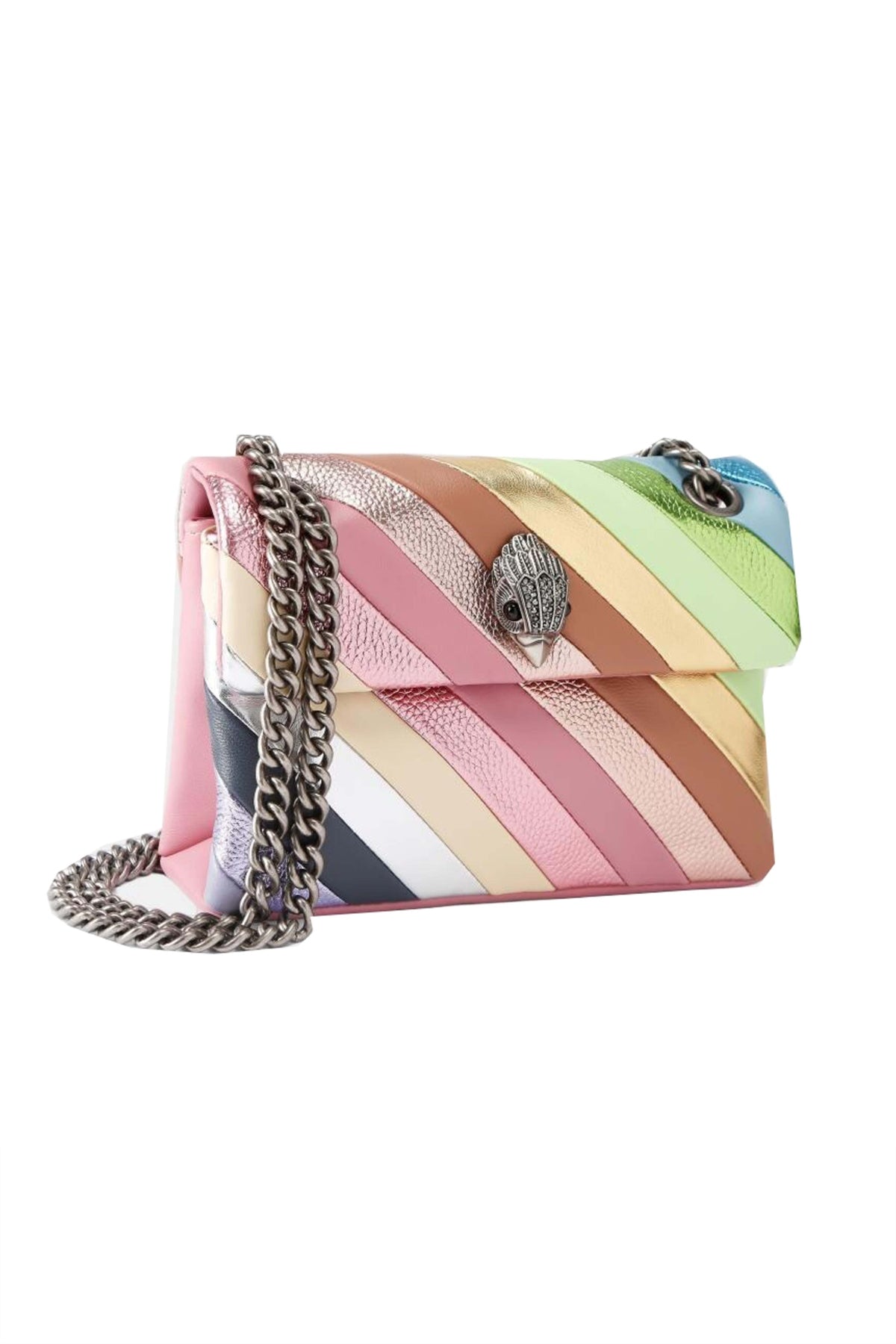 KURT GEIGER LONDON  LEATHER MINI KENSINGTON  en color MULTICOLOR (3)