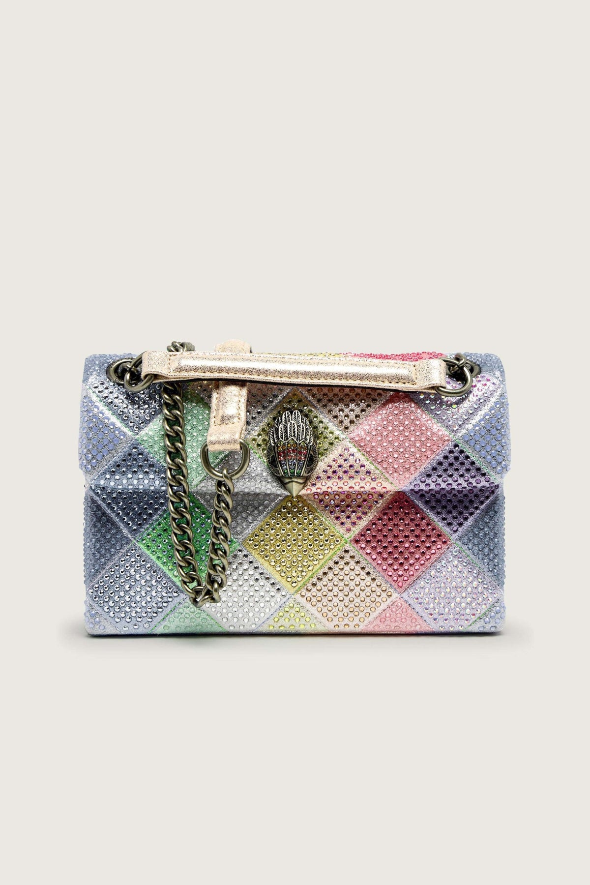 KURT GEIGER LONDON  FABRIC MD KENSINGTON P  en color AZUL (2)