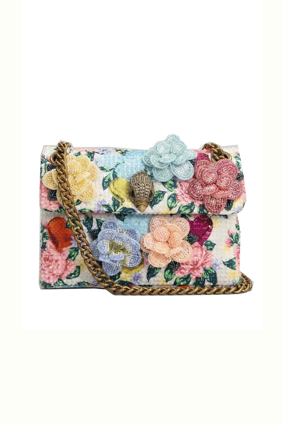 KURT GEIGER LONDON  MINI   KENSINGTON FLOWER  en color FLORAL (2)