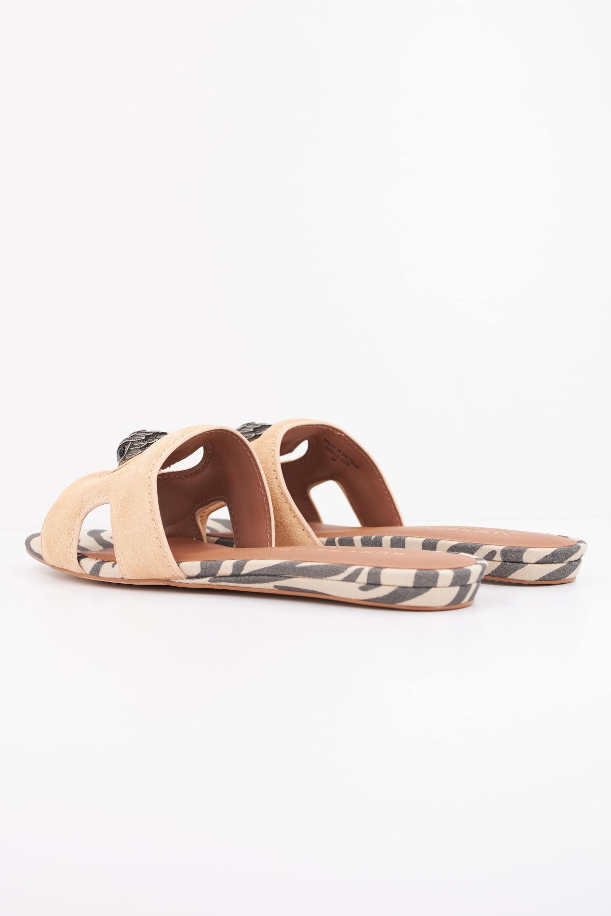 KURT GEIGER LONDON  EAGLE CUT OUT  en color MARRON CLARO (4)