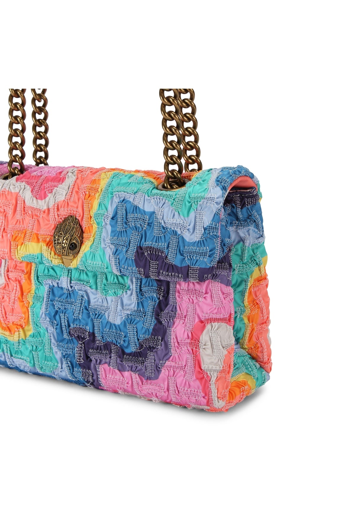 KURT GEIGER LONDON RUCHED FABRIC KENSINGTON en color MULTICOLOR (4)