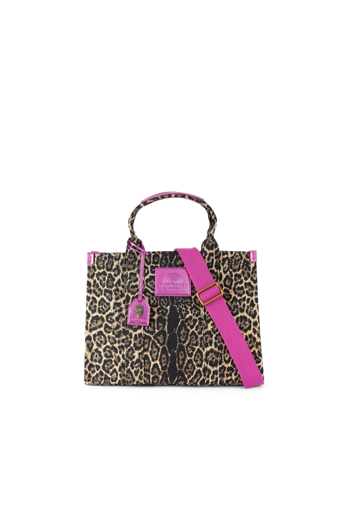 KURT GEIGER LONDON 4359239689K SMALL SOUTHBANK TOTE en color ANIMAL PRINT (3)
