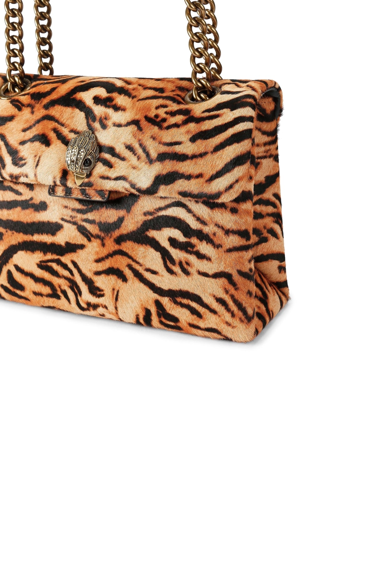 KURT GEIGER LONDON LEATHER KENSINGTON BAG en color ANIMAL PRINT (4)