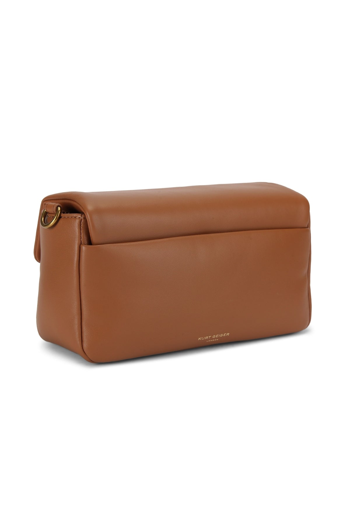 KURT GEIGER LONDON LEATHER OXFORD BAG en color MARRON (3)
