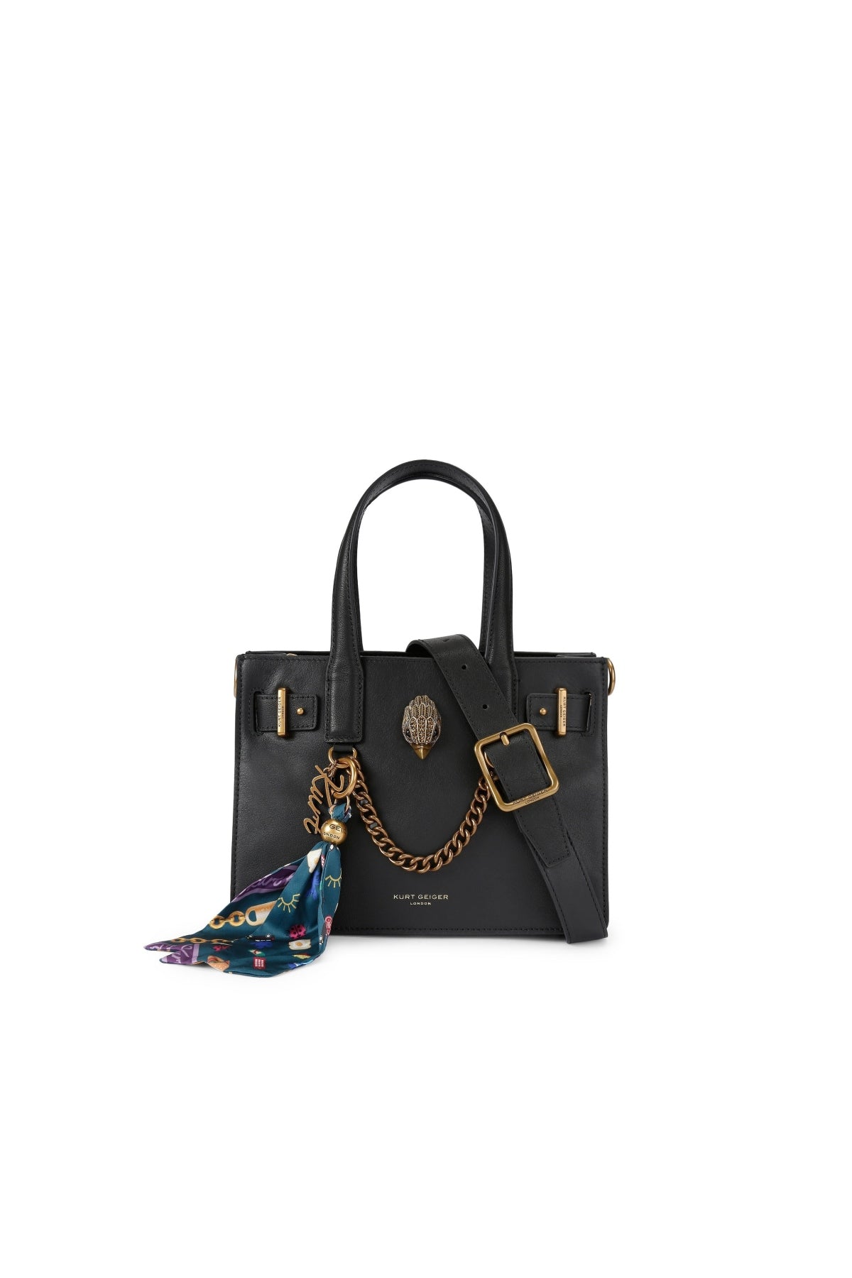 KURT GEIGER LONDON 5838600109K SLOANE SM TOTE en color NEGRO (3)