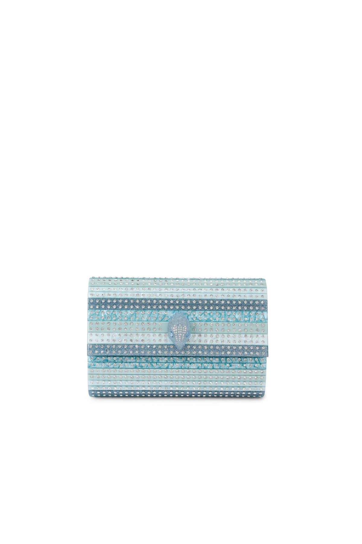KURT GEIGER LONDON 8764083979K PARTY EAGLE CLUTCH DREN en color AZUL (3)