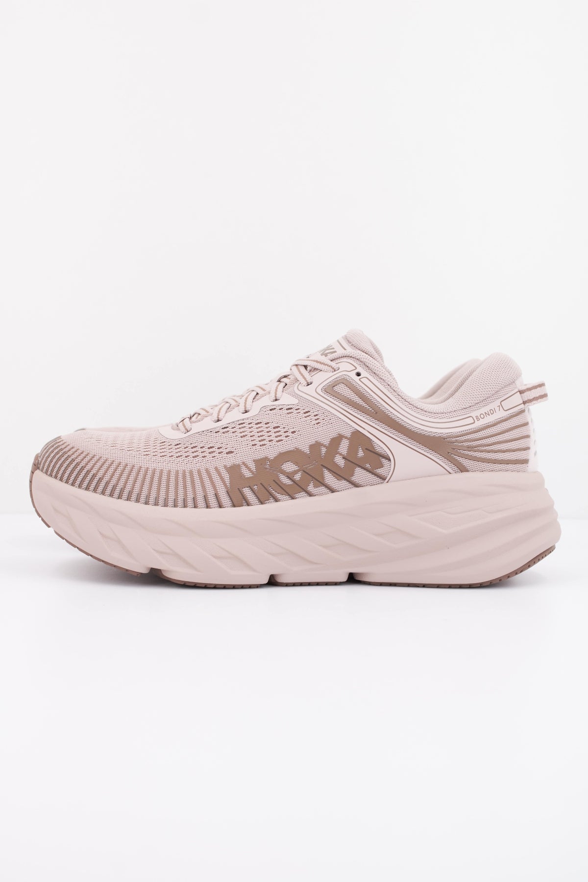 HOKA  W BONDI 7  en color ROSA (1)