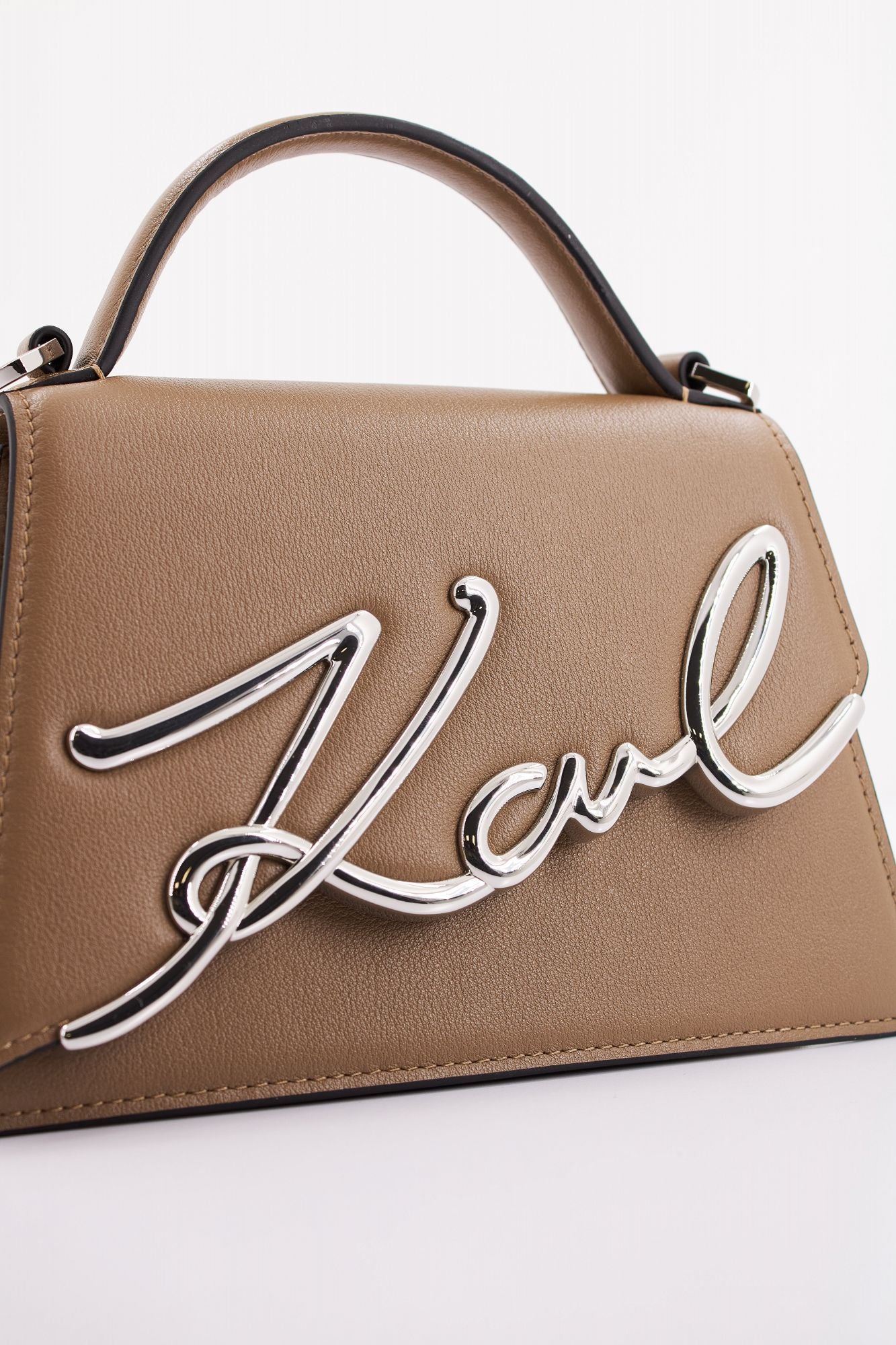 KARL LAGERFELD K/SIGNATURE 2.0 SM CROSSBO en color MARRON (4)
