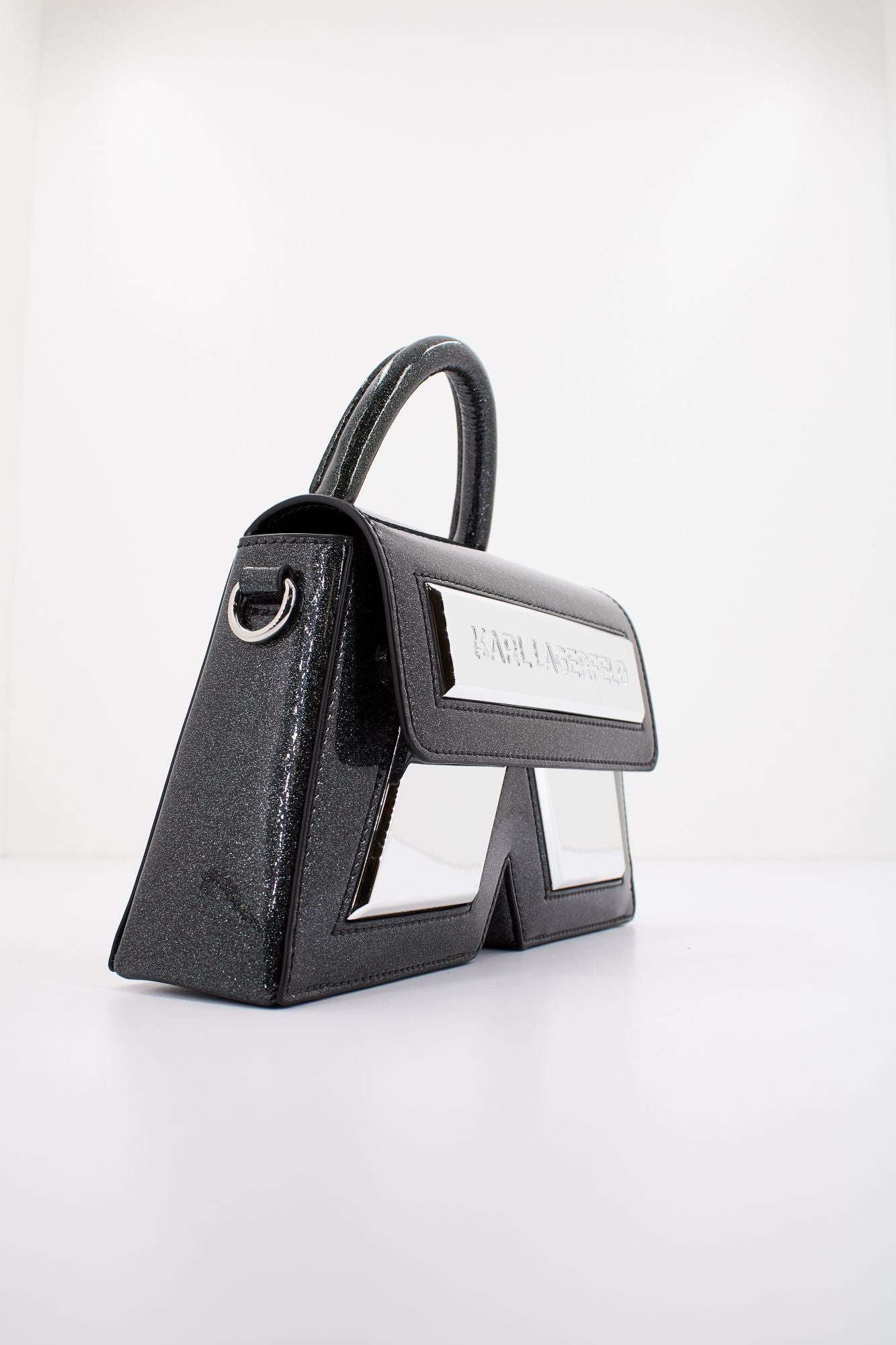 KARL LAGERFELD  ICON K SP CB GLITTER en color NEGRO (2)