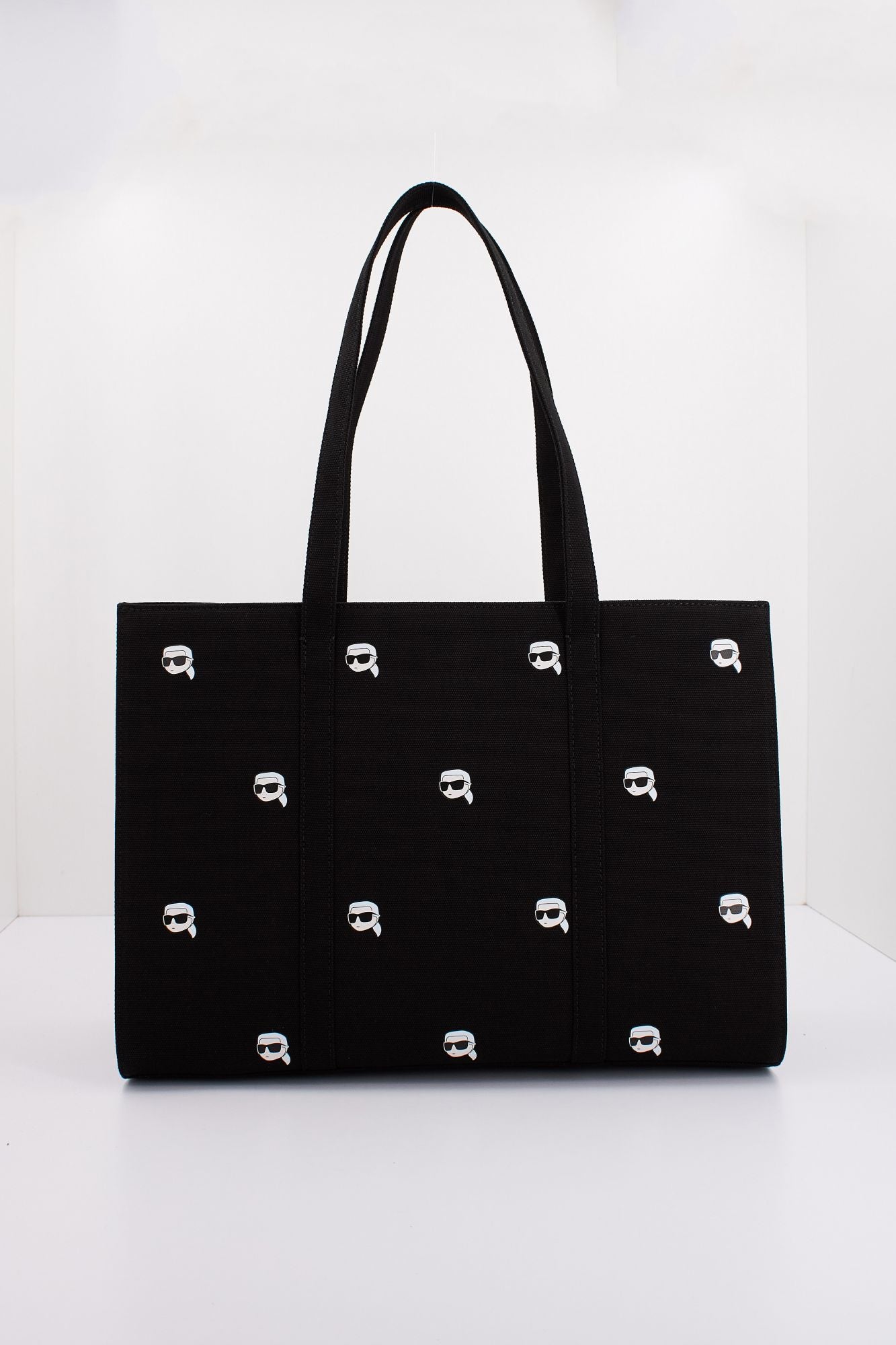 KARL LAGERFELD K/IKONIK 2,0 KARL AOP SHOP en color NEGRO (3)