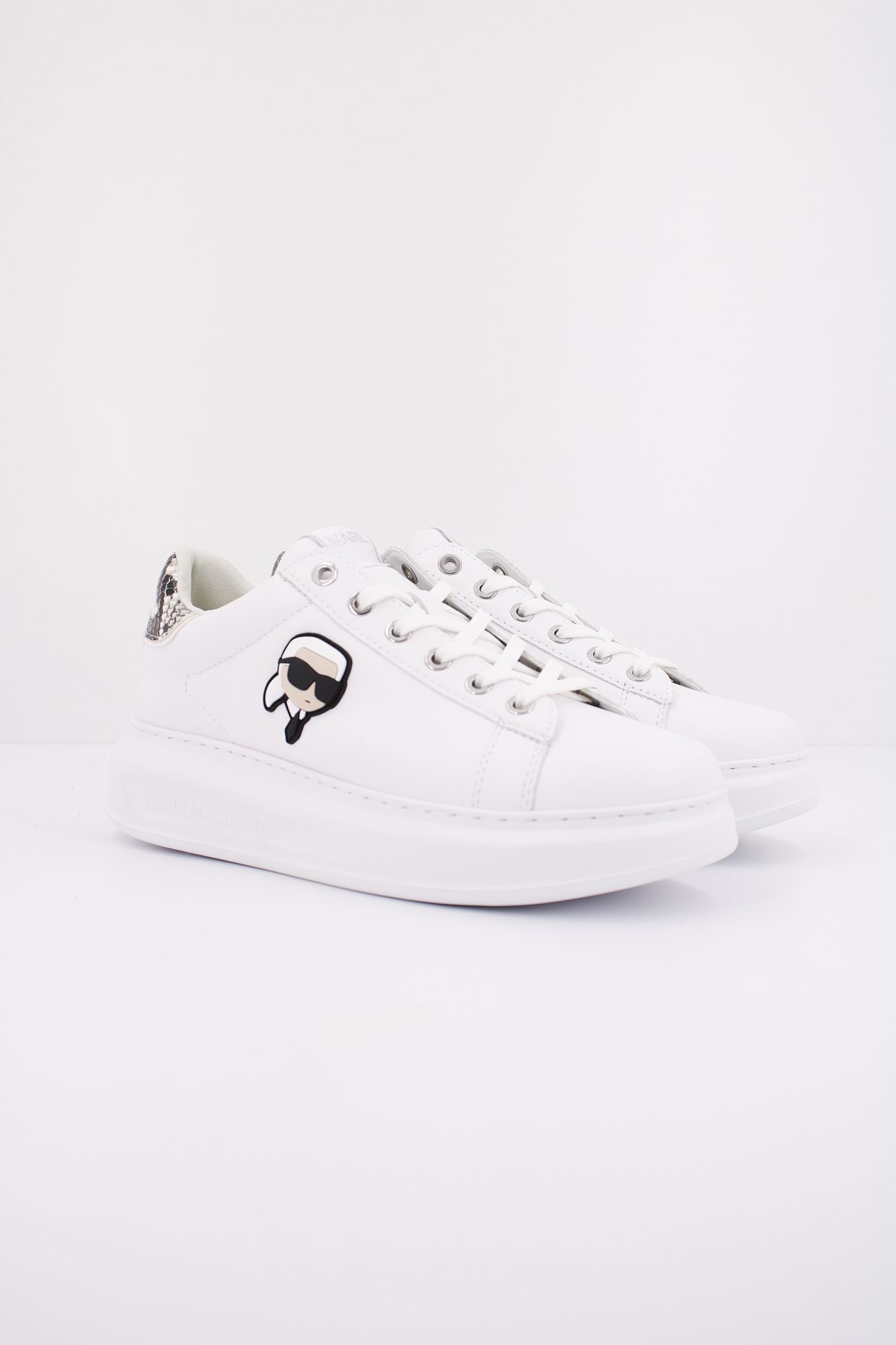 KARL LAGERFELD KAPRI KARL NFT SNAKE KOUNT en color BLANCO (2)