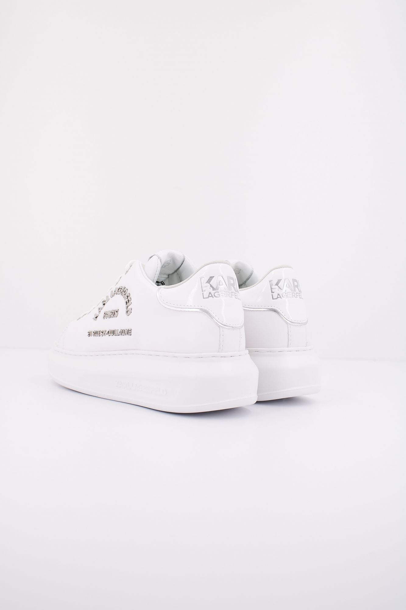 KARL LAGERFELD KAPRI METAL MAISON en color BLANCO (4)