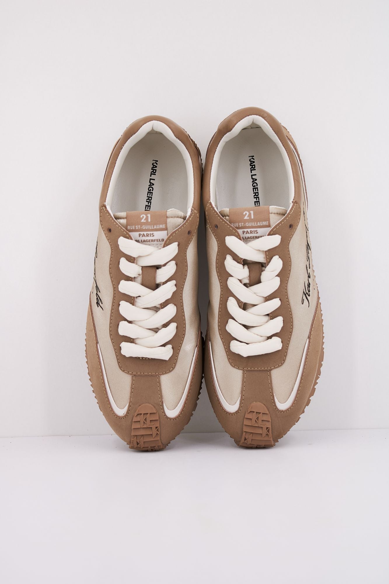 KARL LAGERFELD VELOCETTE HOTEL  en color MARRON CLARO (3)