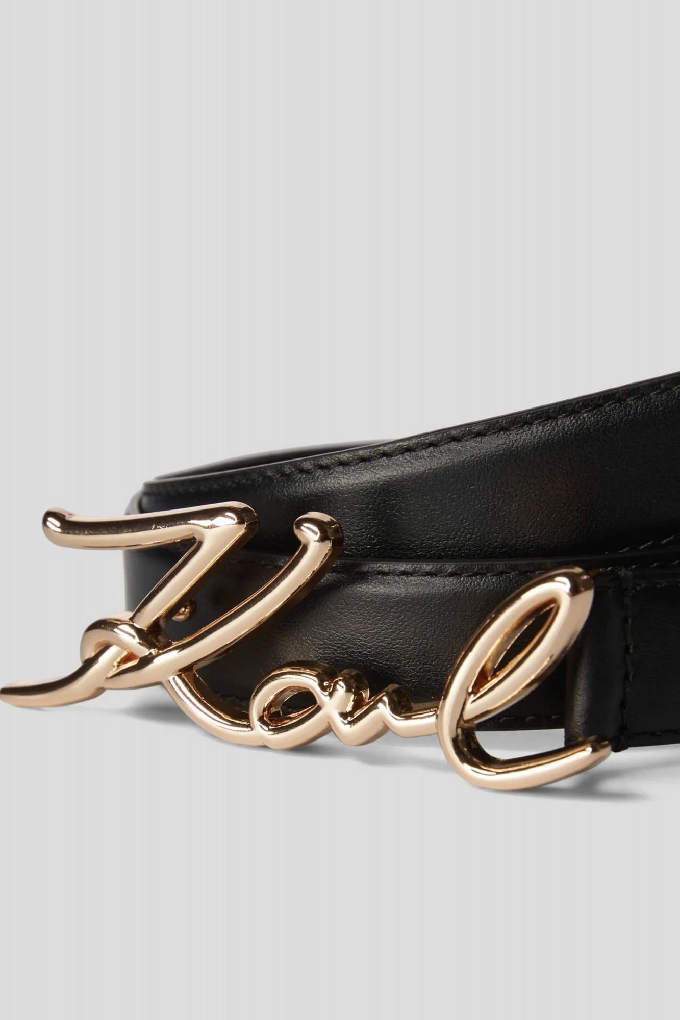 KARL LAGERFELD K/DIGNATURE BELT en color NEGRO (3)