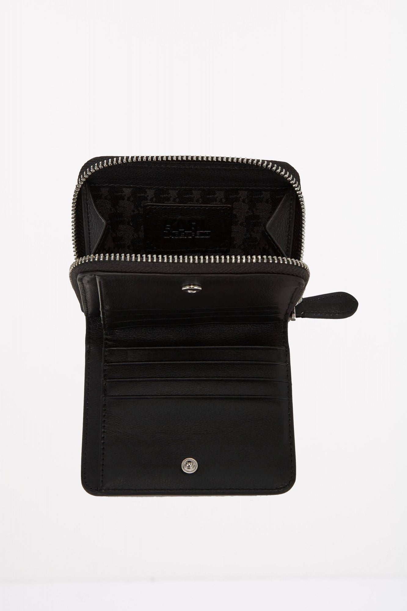 KARL LAGERFELD  K/IKONIK 2.0 LEATHER M BFL en color NEGRO (3)