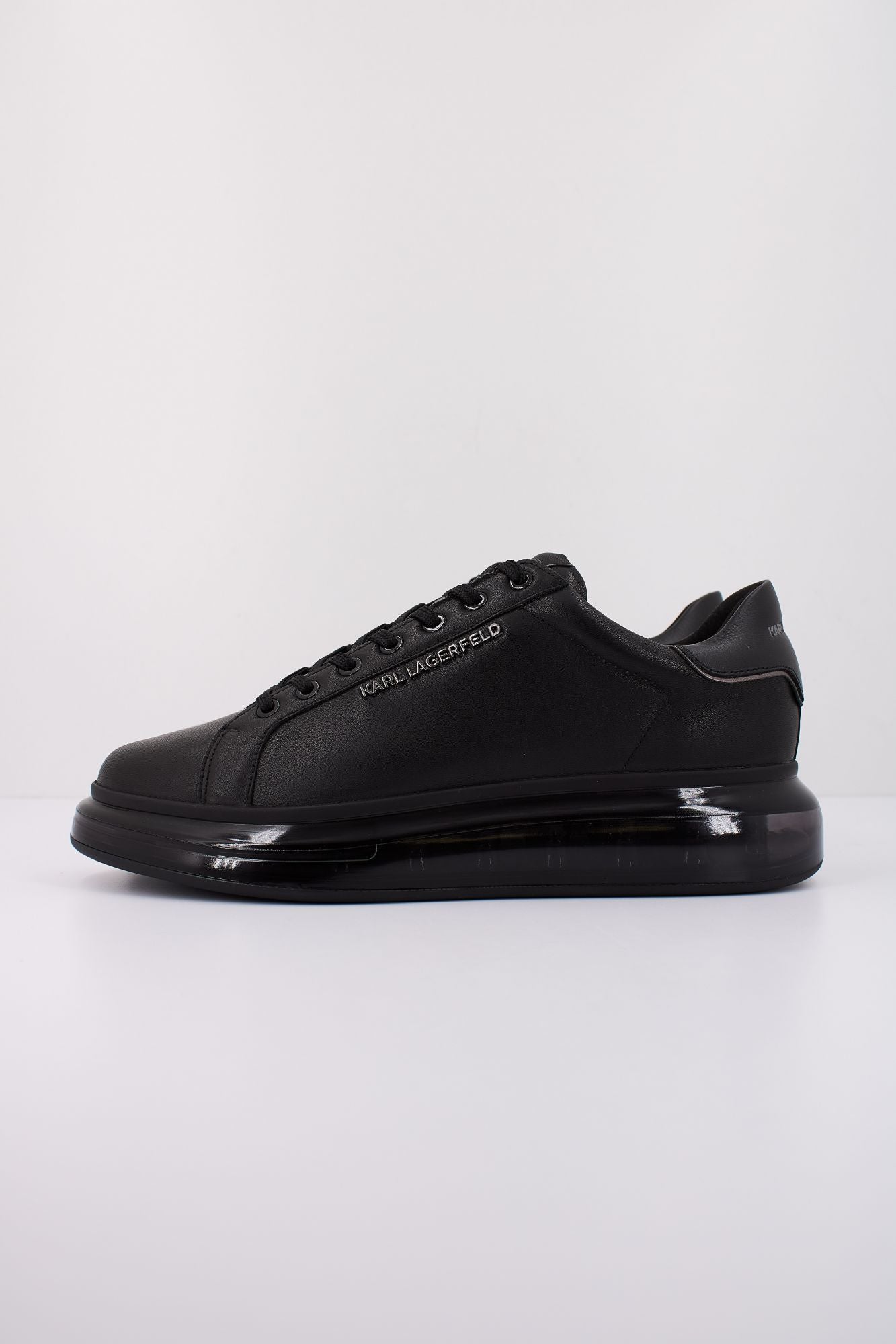KARL LAGERFELD KAPRI KUSHION LO LACE LTHR en color NEGRO (1)