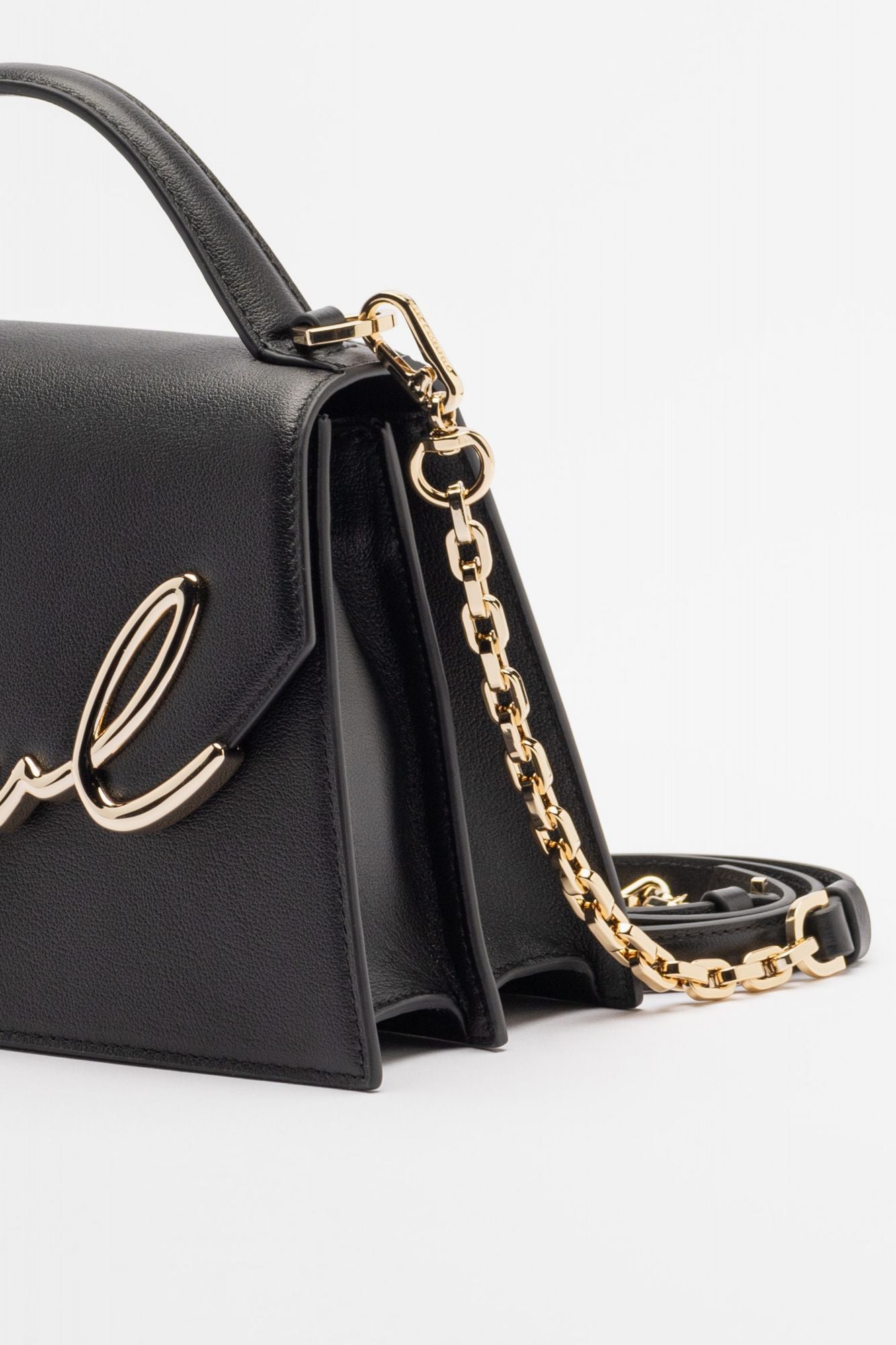 KARL LAGERFELD SIGNATURE 2.0 MD CROSSBODY en color NEGRO (3)