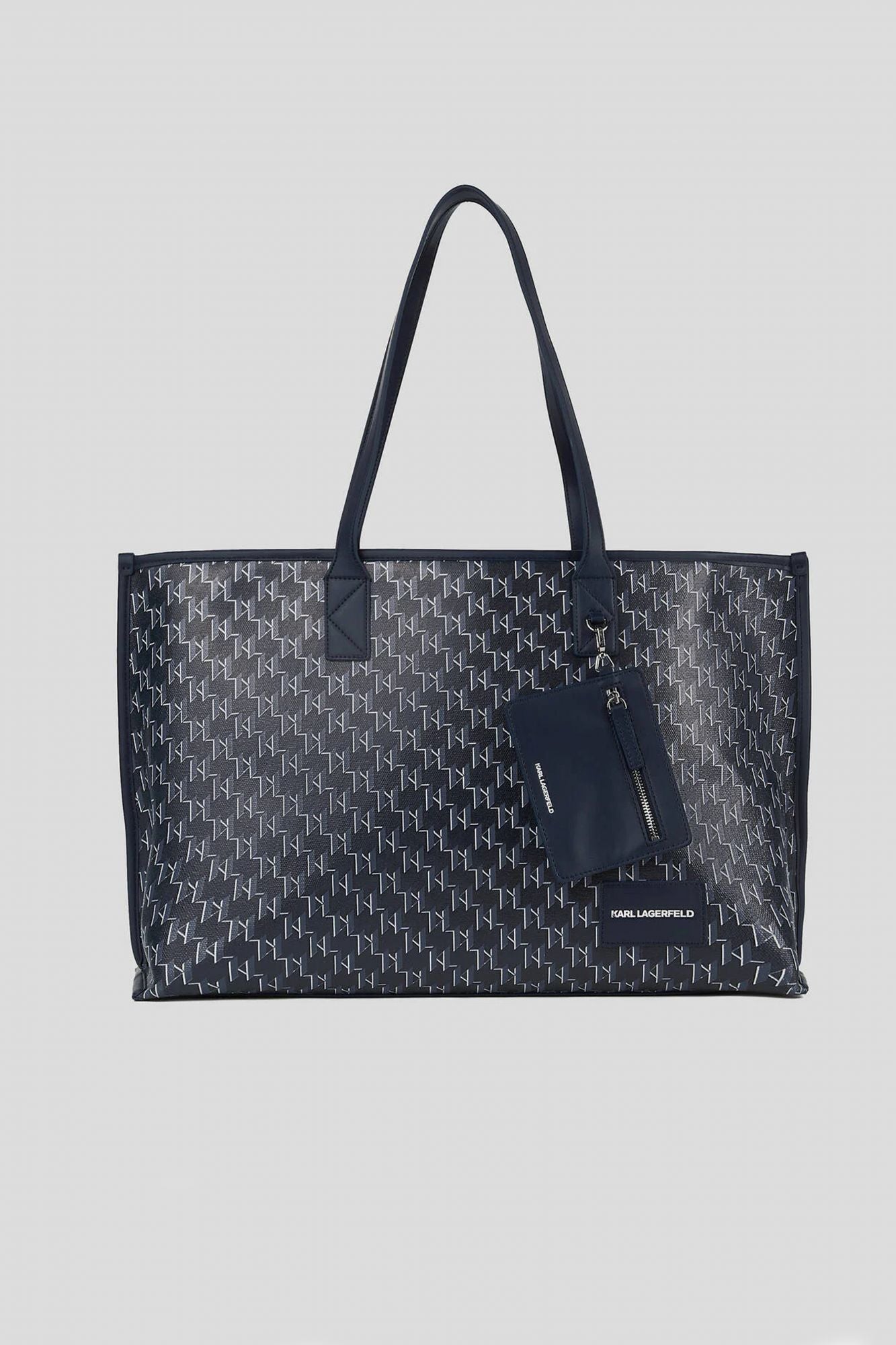 KARL LAGERFELD VOYAGE TOTE en color AZUL (1)