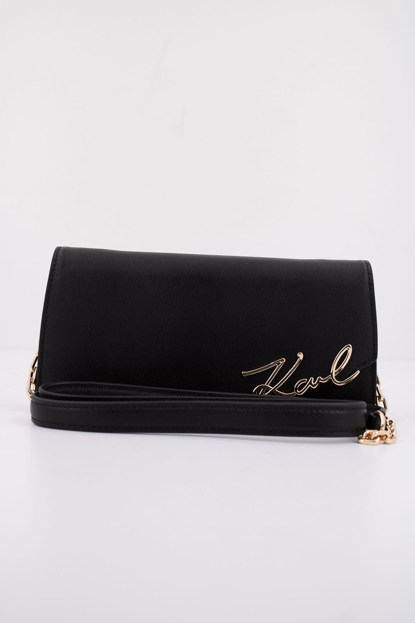 KARL LAGERFELD SIGNATURE CB WALLET GP en color NEGRO (1)