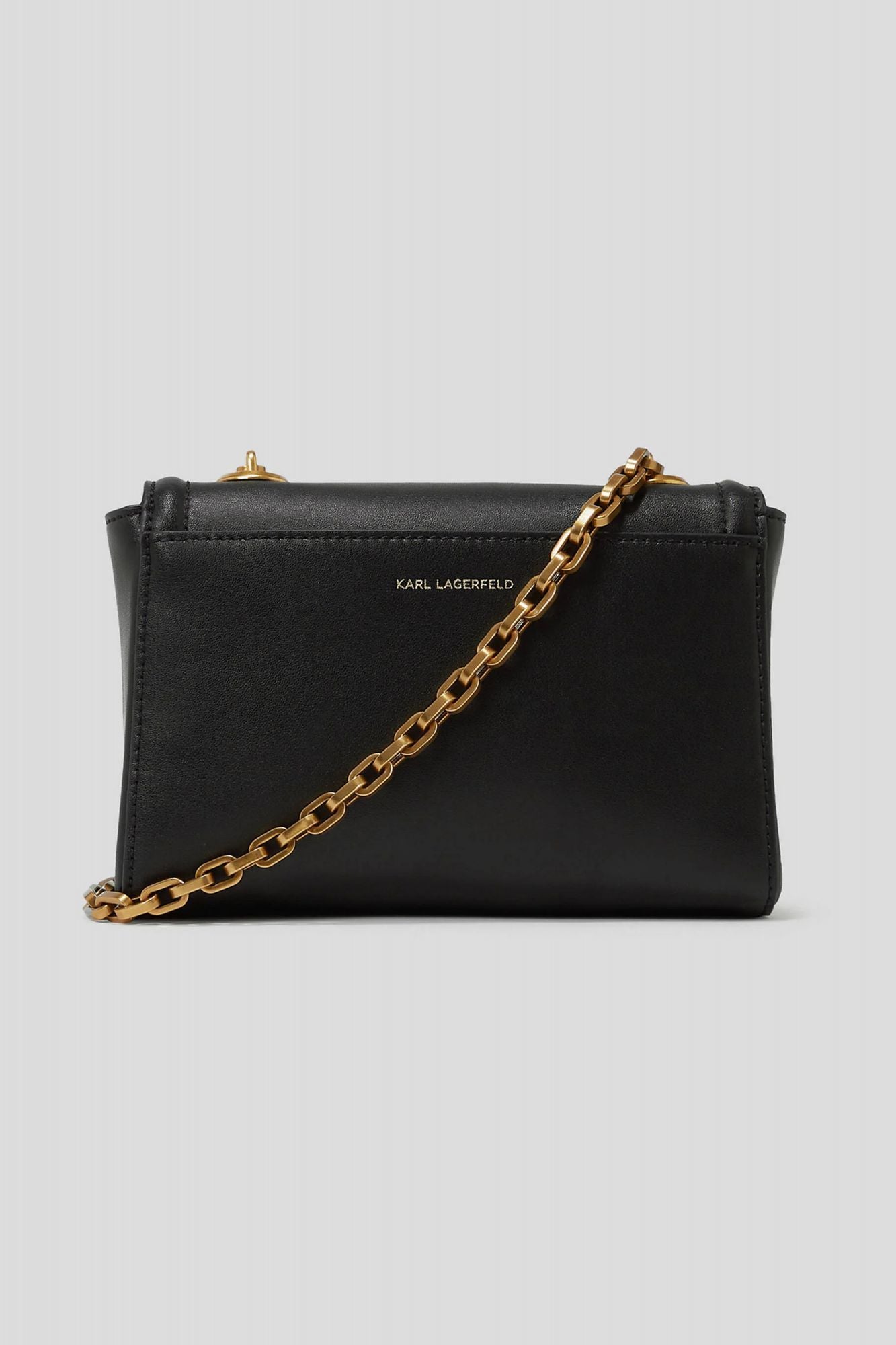 KARL LAGERFELD AUTOGRAPH SM CROSSBODY en color NEGRO (3)