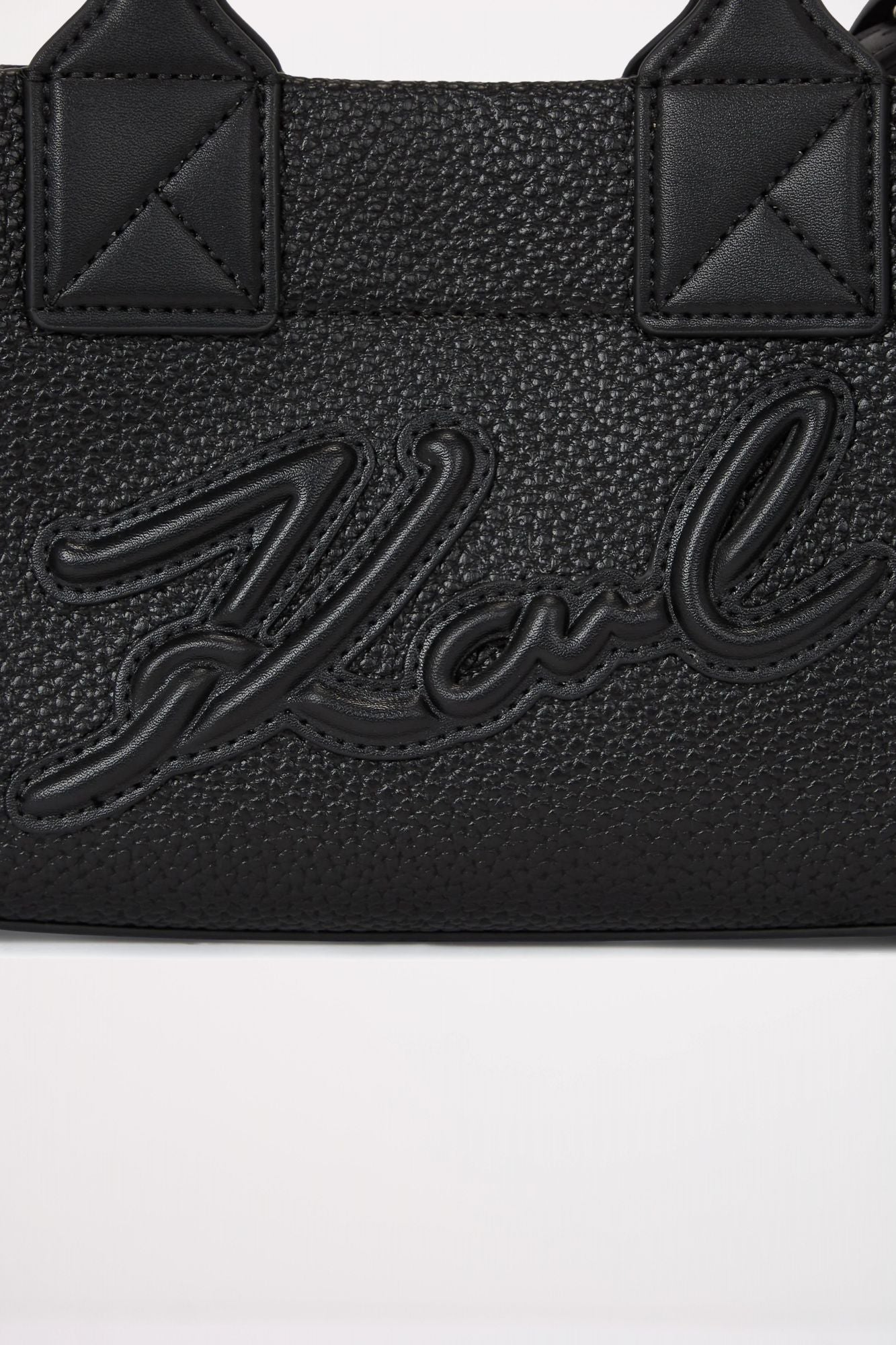 KARL LAGERFELD  K SKUARE SM TOTE GRAINY  en color NEGRO (4)