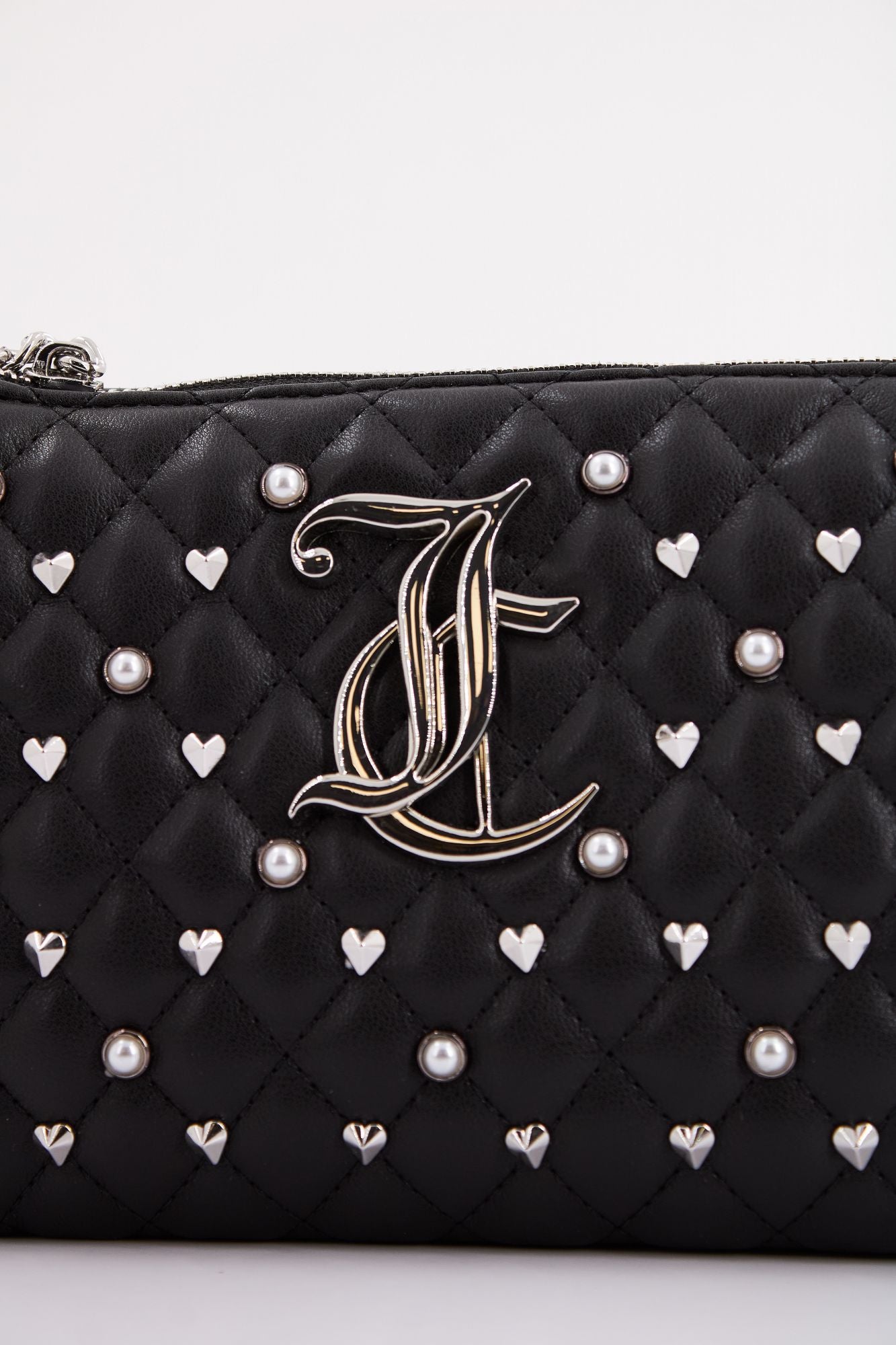 JUICY COUTURE ALYSSA PEARLS CROSS en color NEGRO (4)
