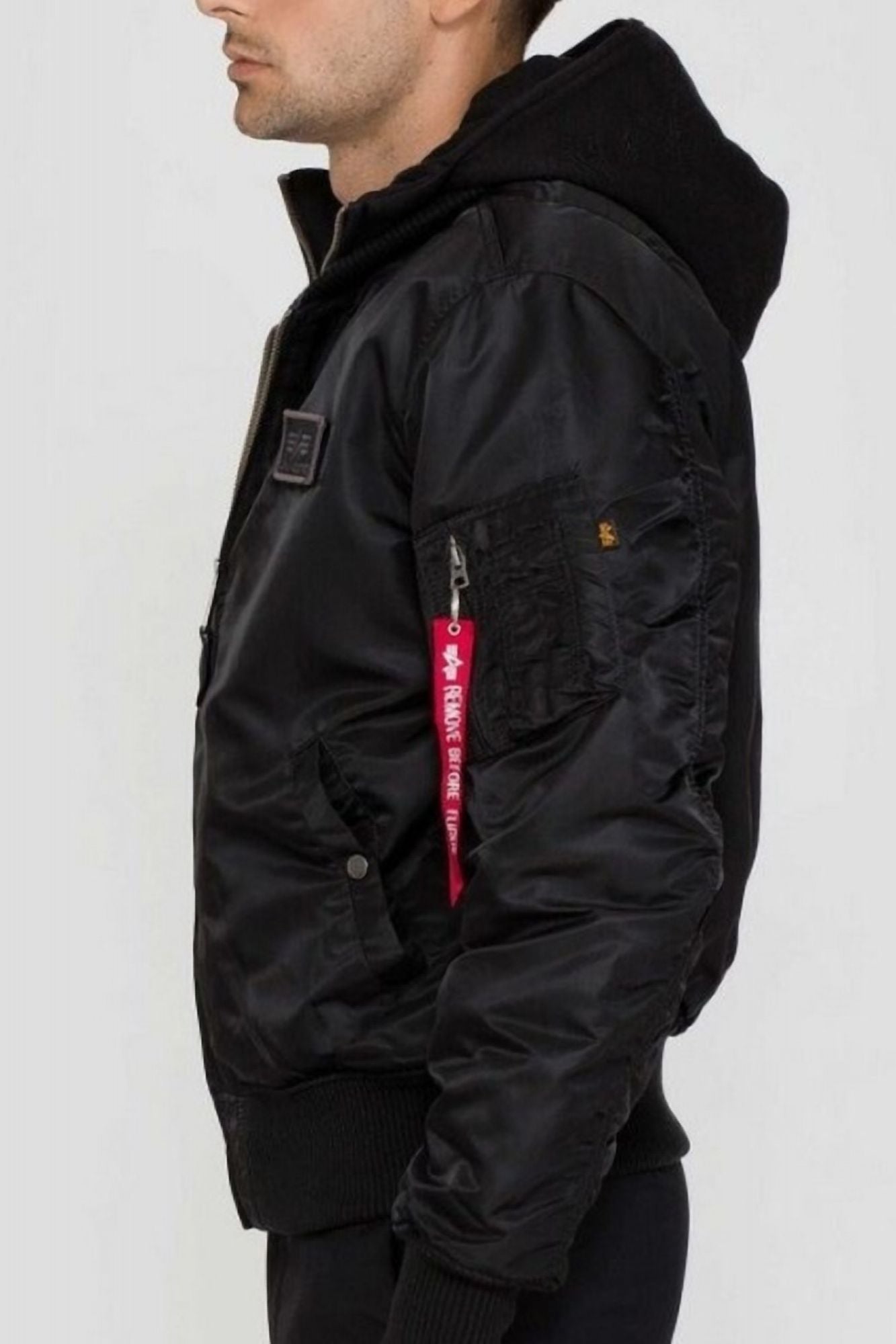 ALPHA INDUSTRIES MA-1 D-TEC en color NEGRO (3)