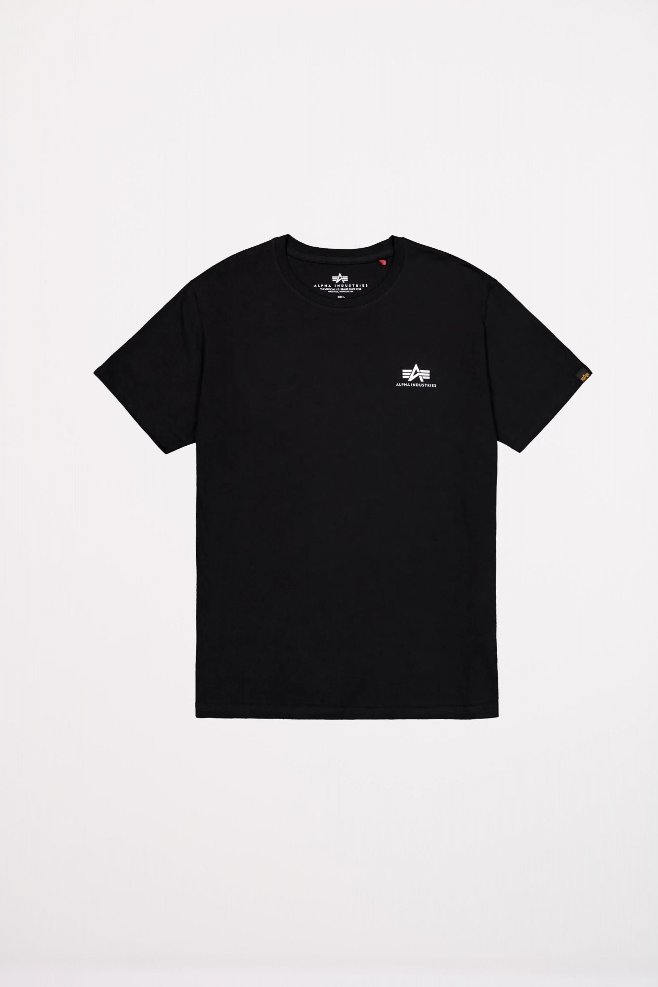 ALPHA INDUSTRIES TEE-SHIRT en color NEGRO (2)