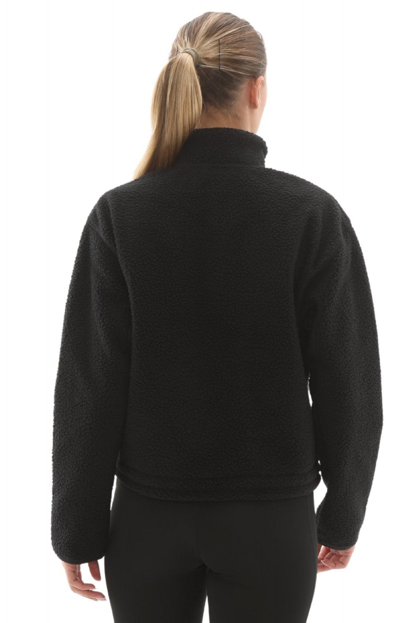 ADIDAS W CT FLEECE HZ en color NEGRO (2)