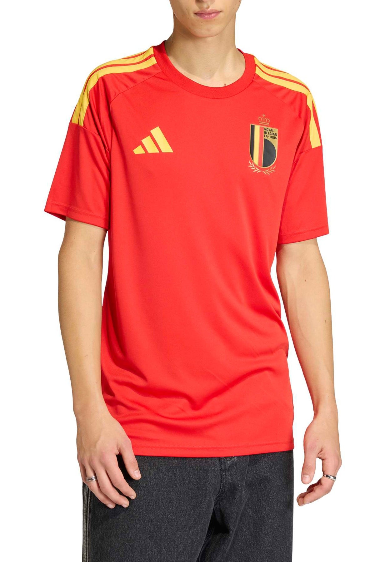 ADIDAS Camiseta Bélgica 26 en color ROJO (1)