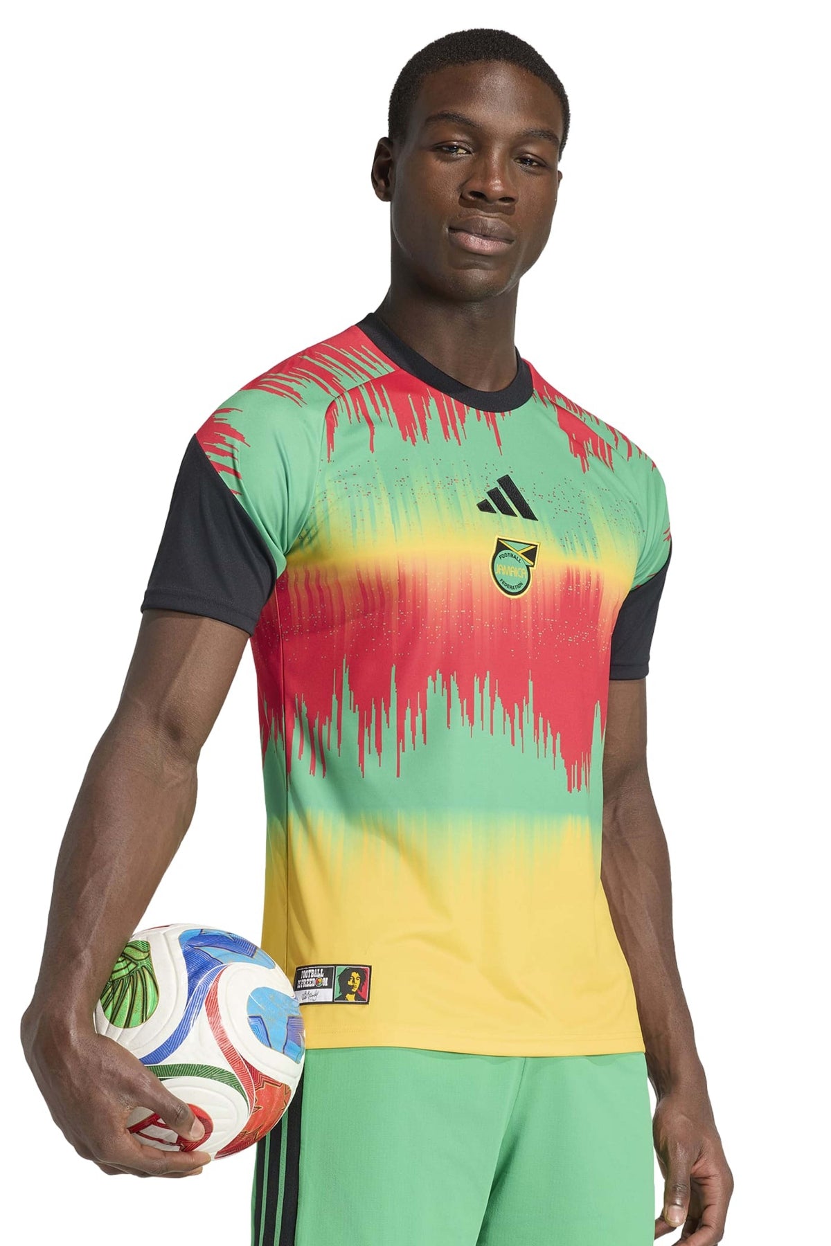 ADIDAS Camiseta Jamaica 26 en color AMARILLO (1)