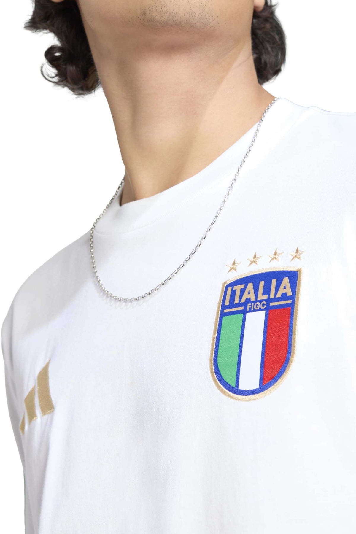 ADIDAS Camiseta Italia 26 en color BLANCO (3)