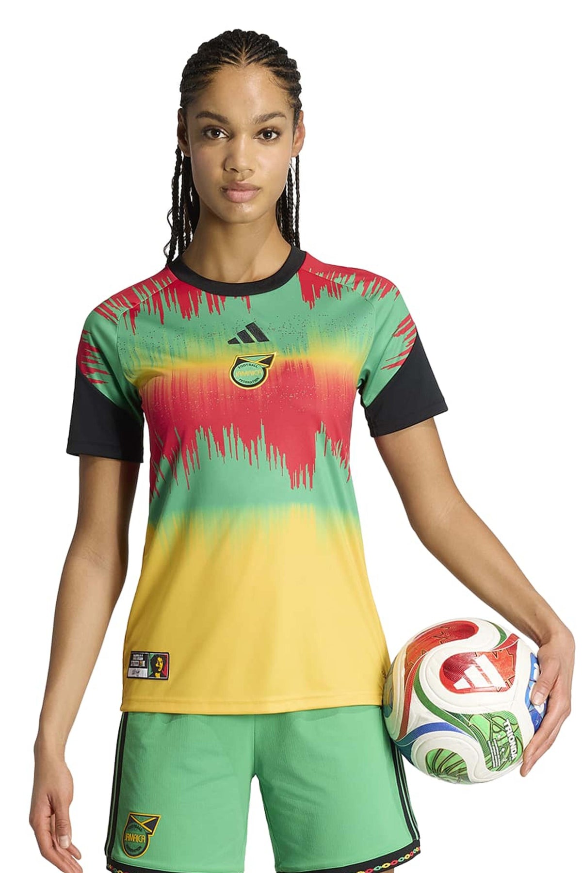 ADIDAS Camiseta Jamaica 26 en color AMARILLO (1)