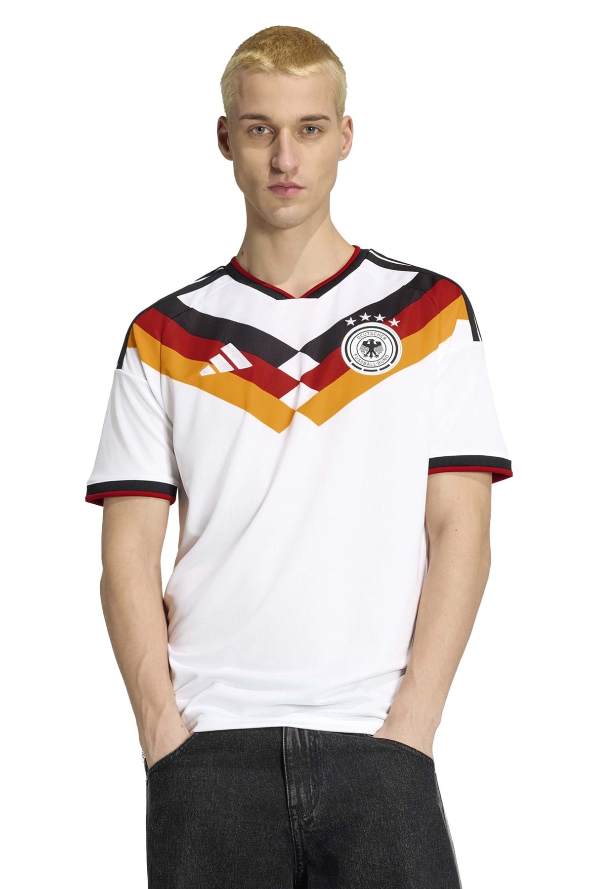 ADIDAS  DFB H JSY  en color BLANCO (1)
