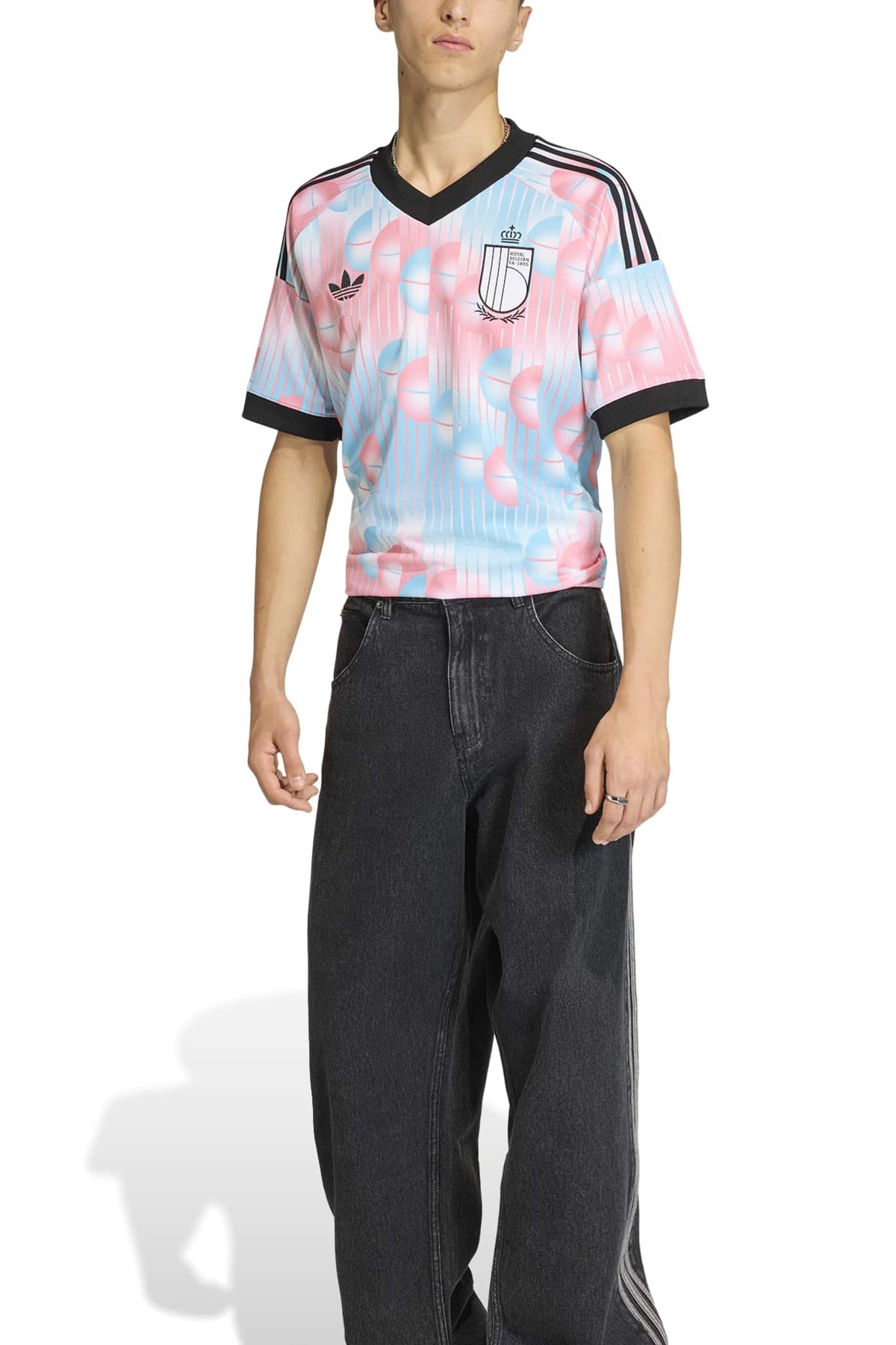 ADIDAS Camiseta Bélgica 26 en color AZUL (1)