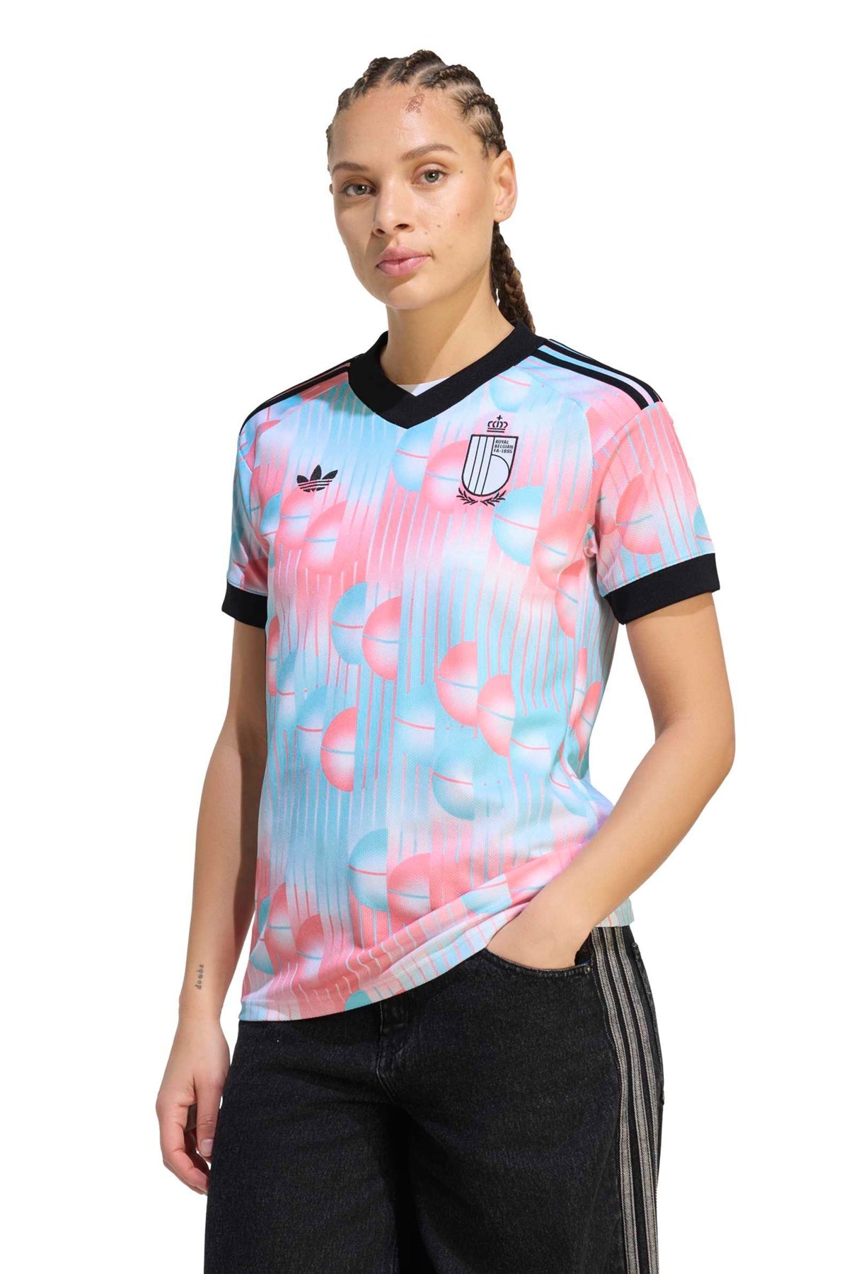 ADIDAS Camiseta Bélgica 26 en color AZUL (3)