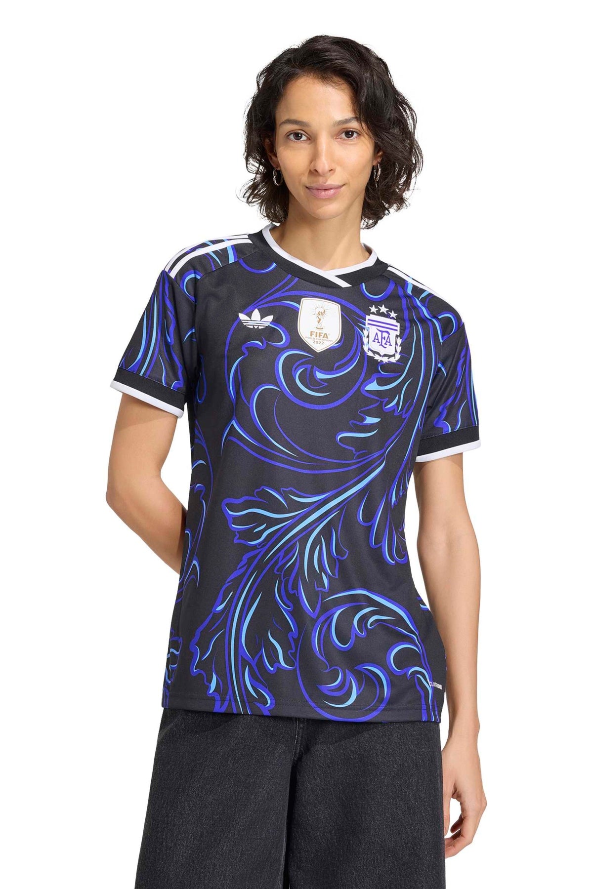 ADIDAS Camiseta Argentina 26 en color NEGRO (3)