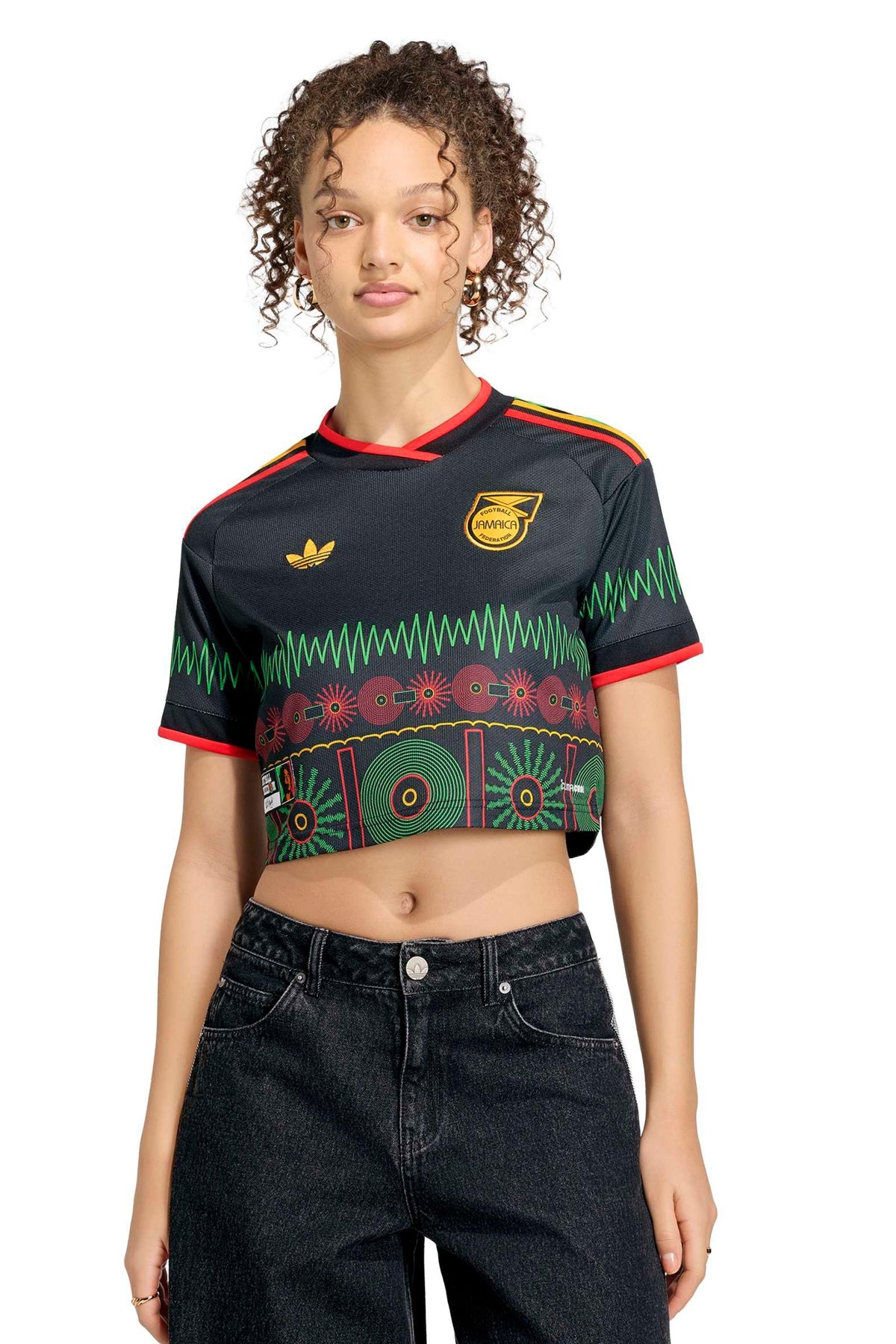 ADIDAS Camiseta Jamaica 26 en color NEGRO (3)