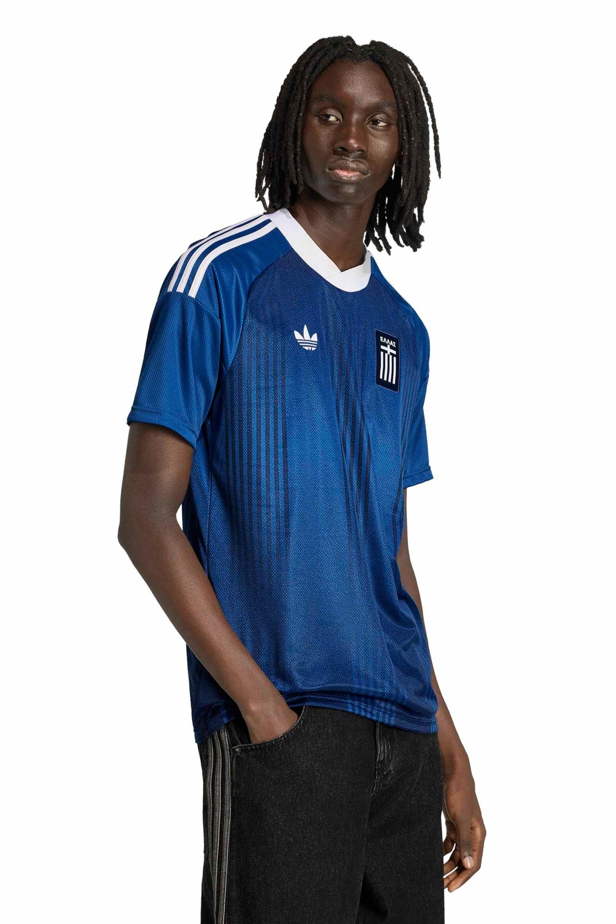 ADIDAS Camiseta Grecia 26 en color AZUL (3)