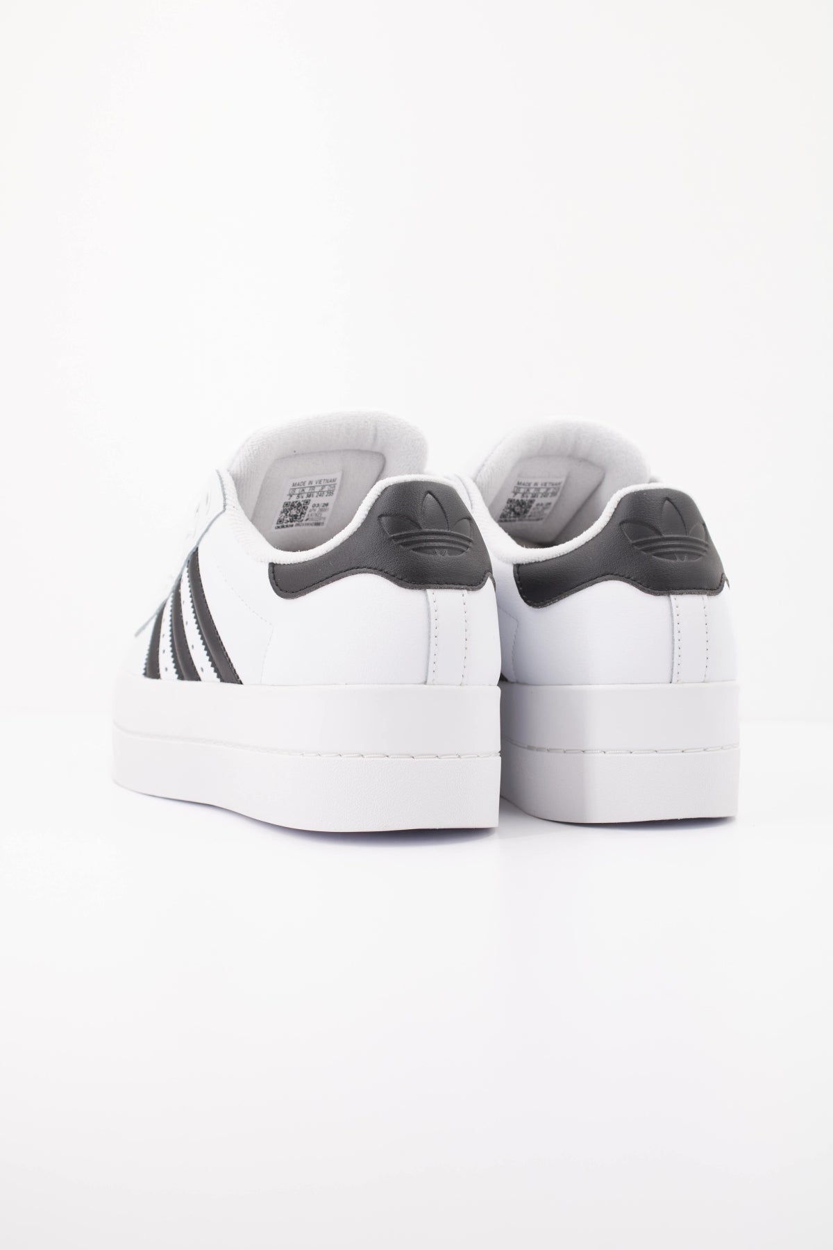 ADIDAS ORIGINALS KI1925 SUPERSTAR STACK W en color BLANCO (4)