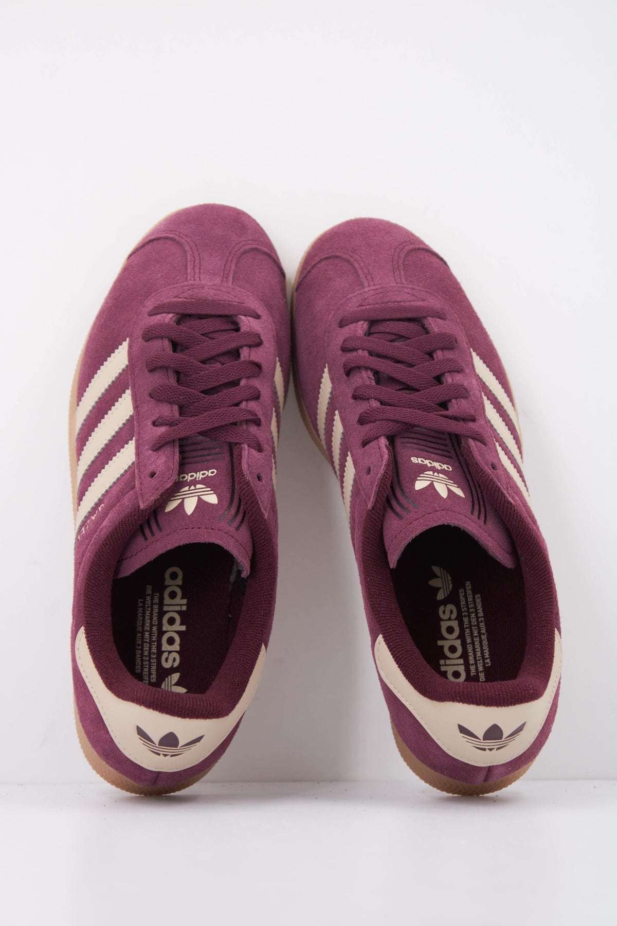 ADIDAS ORIGINALS KJ7685 GAZELLE en color BURDEOS (3)