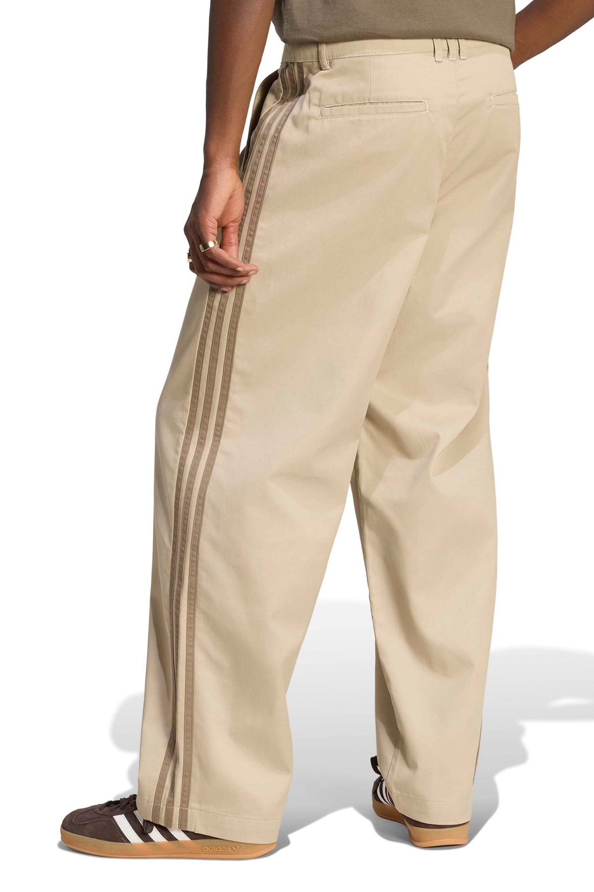 ADIDAS ORIGINALS 3S PANTS en color BEIS (2)
