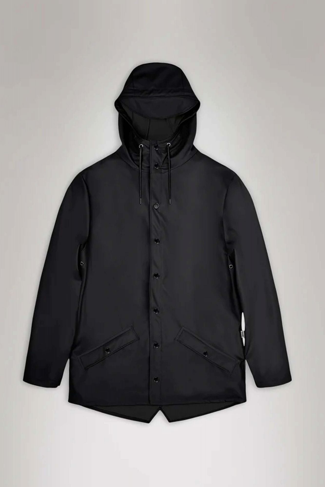 RAINS JACKET W3 en color NEGRO (2)