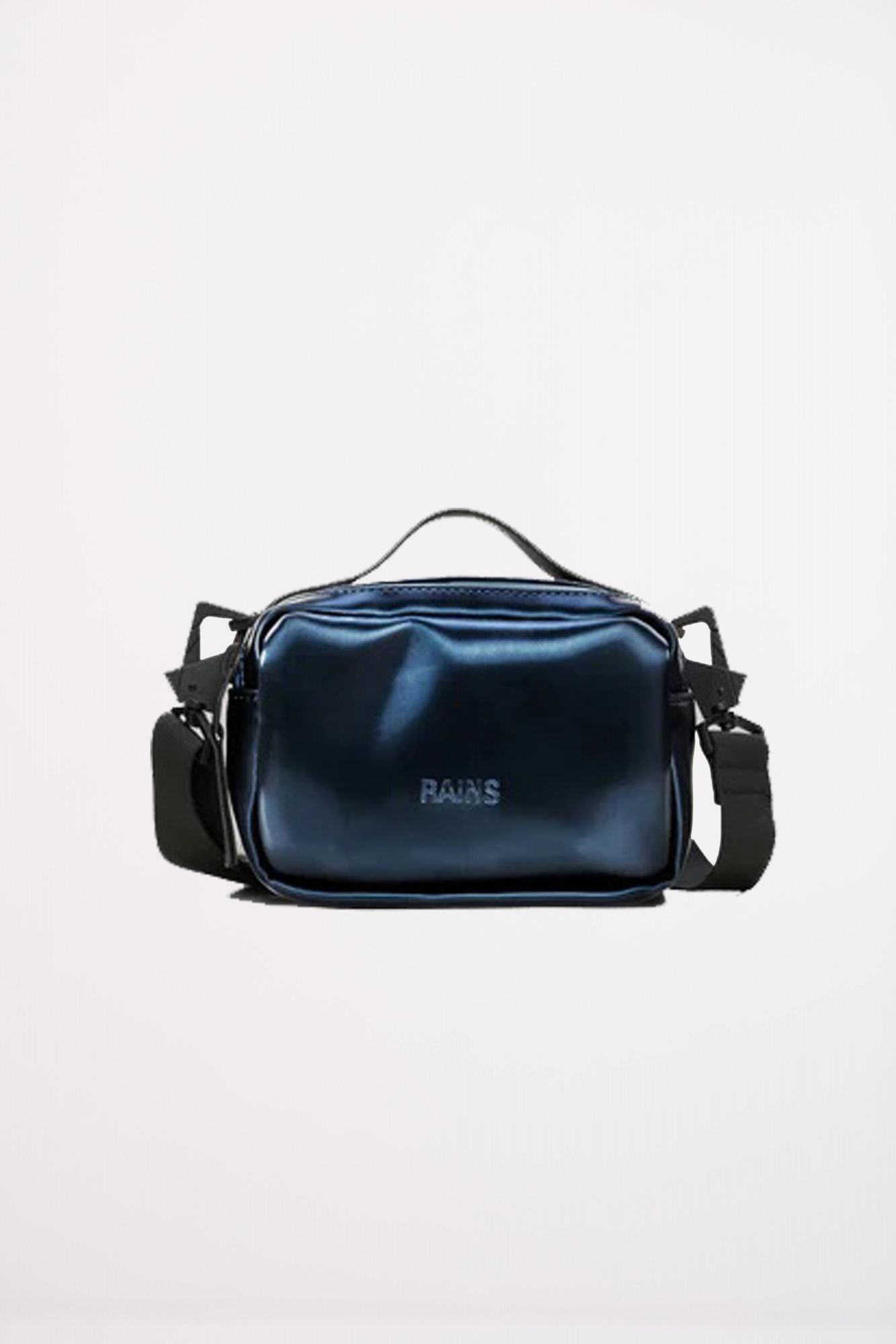 RAINS  BOX BAG MICRO W3  en color AZUL (1)